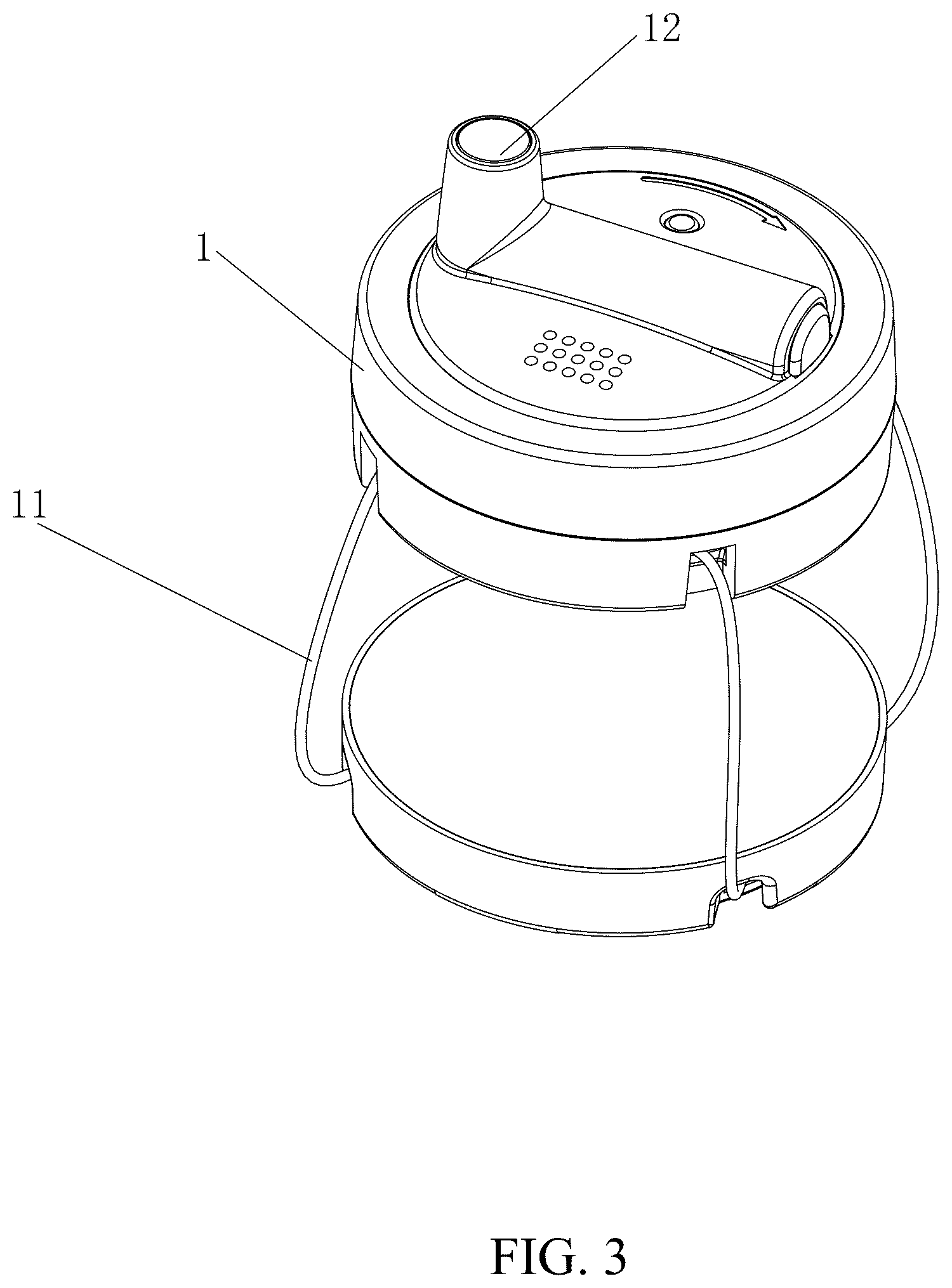Patent US12614435 Figure 3 – Rope-type anti-theft device and alarm elimination method thereof