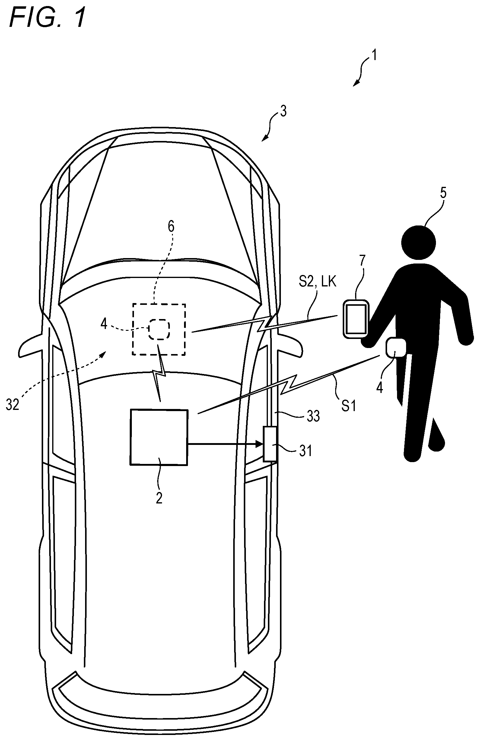 Patent US12614444 Figure 1 – Housing device, control device, non-transitory computer-readable medium, and method of detecting wireless communication device in the housing device