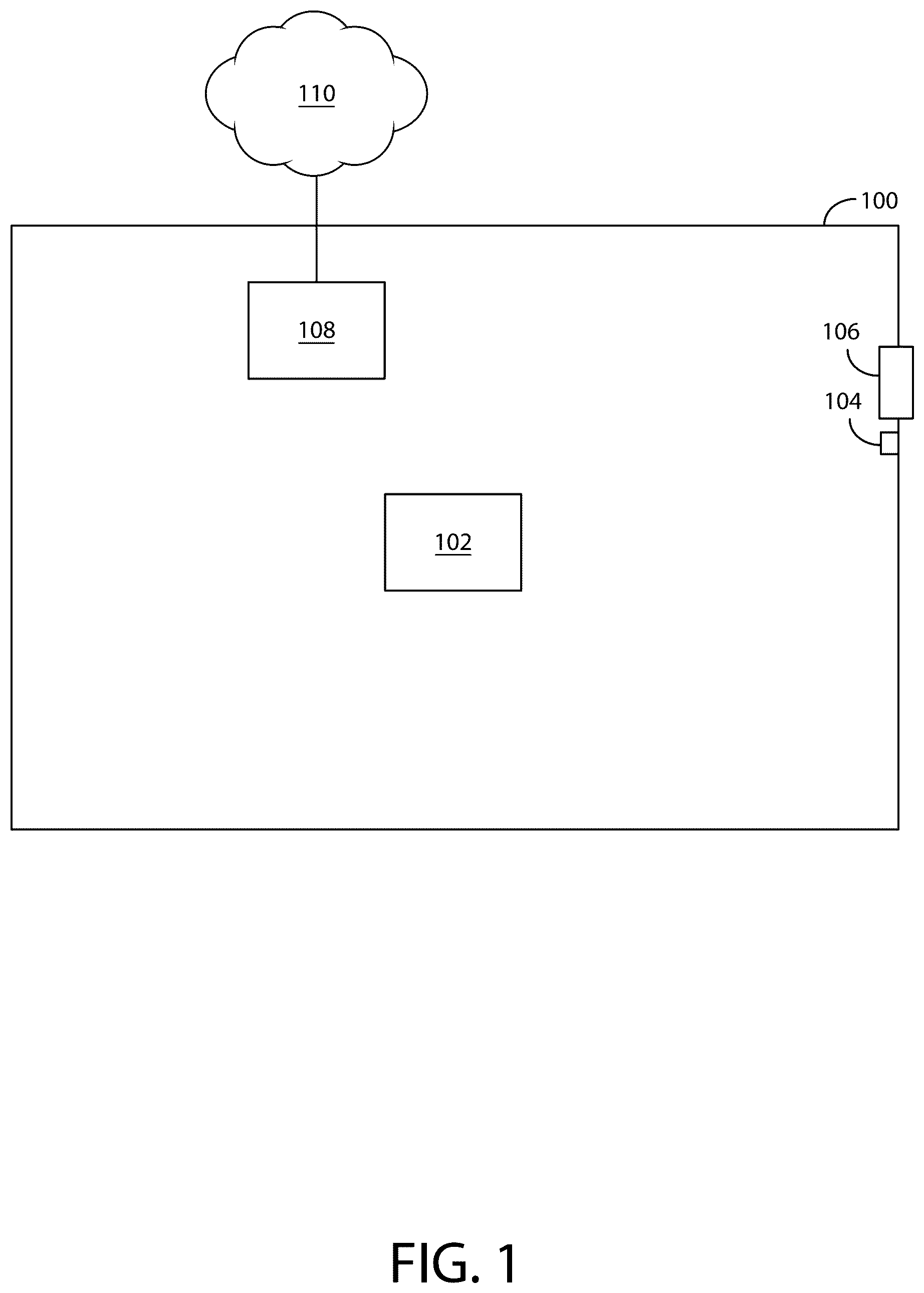 Patent US12614448 Figure 1 – Status alert system, method and apparatus for security systems