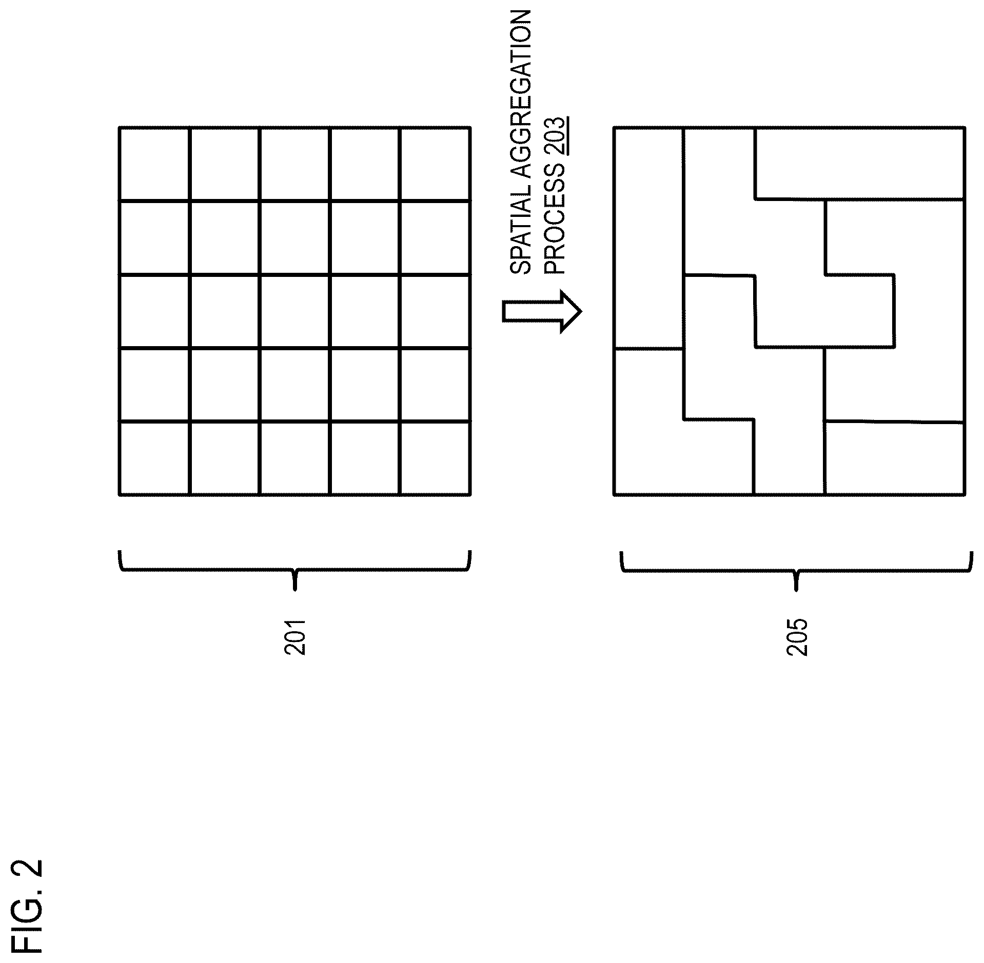 Patent US12614450 Figure 2 – Method and apparatus for spatial aggregation for location-based services