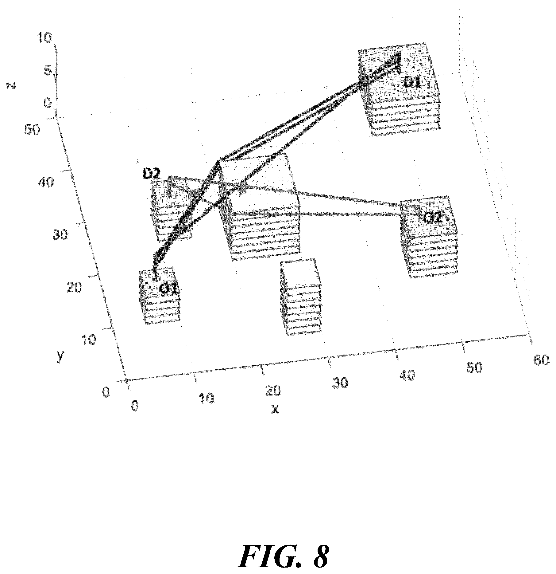 Patent US12614467 Figure 10 – System of and method for automated flight planning for urban air mobility