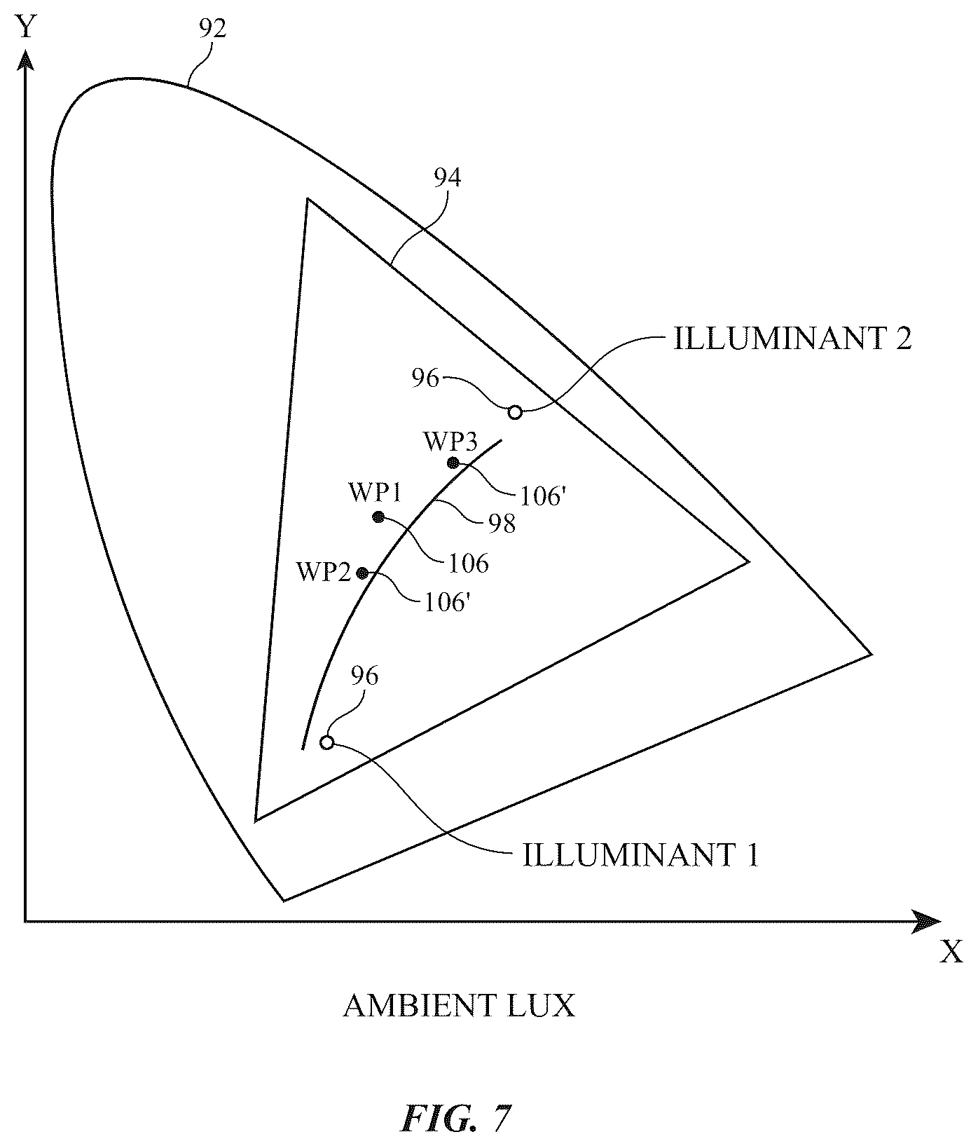 Patent US12614479 Figure 4 – Electronic devices with ambient-adaptive displays