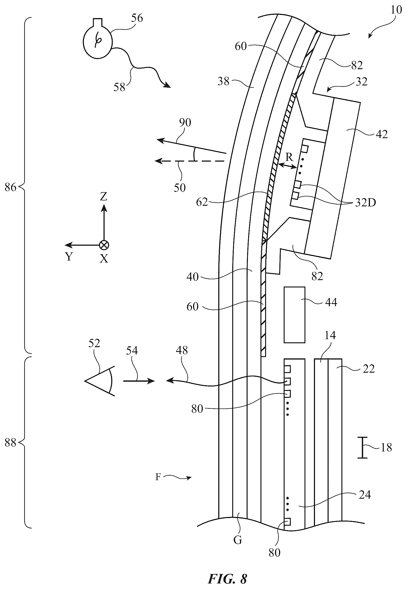 Patent US12614479 Figure 5 – Electronic devices with ambient-adaptive displays