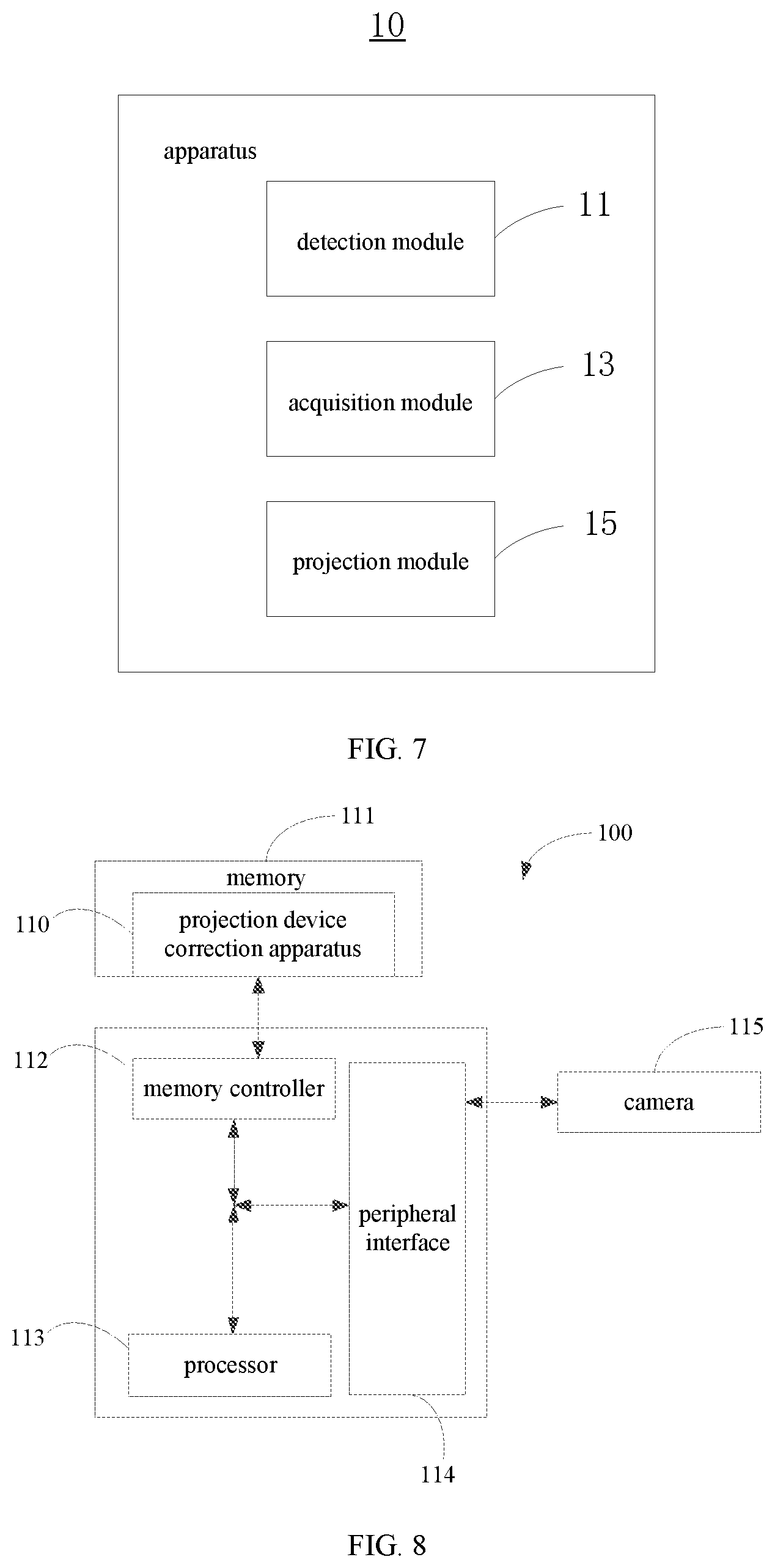 Patent US12614481 Figure 5 – Projection display method and apparatus, terminal, and non-transitory storage medium