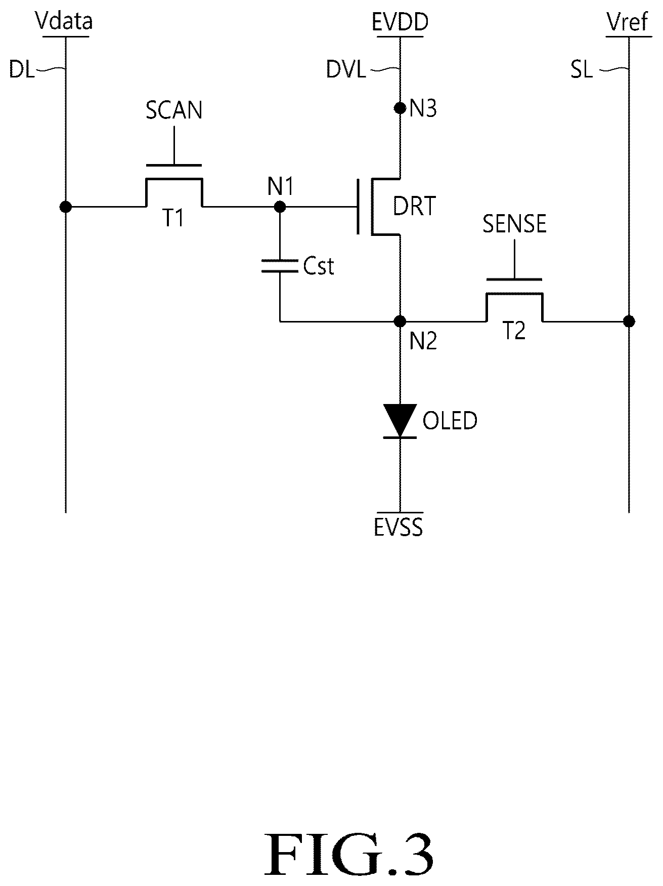 Patent US12614487 Figure 3 – Stretchable display device and stretchable panel driving circuit