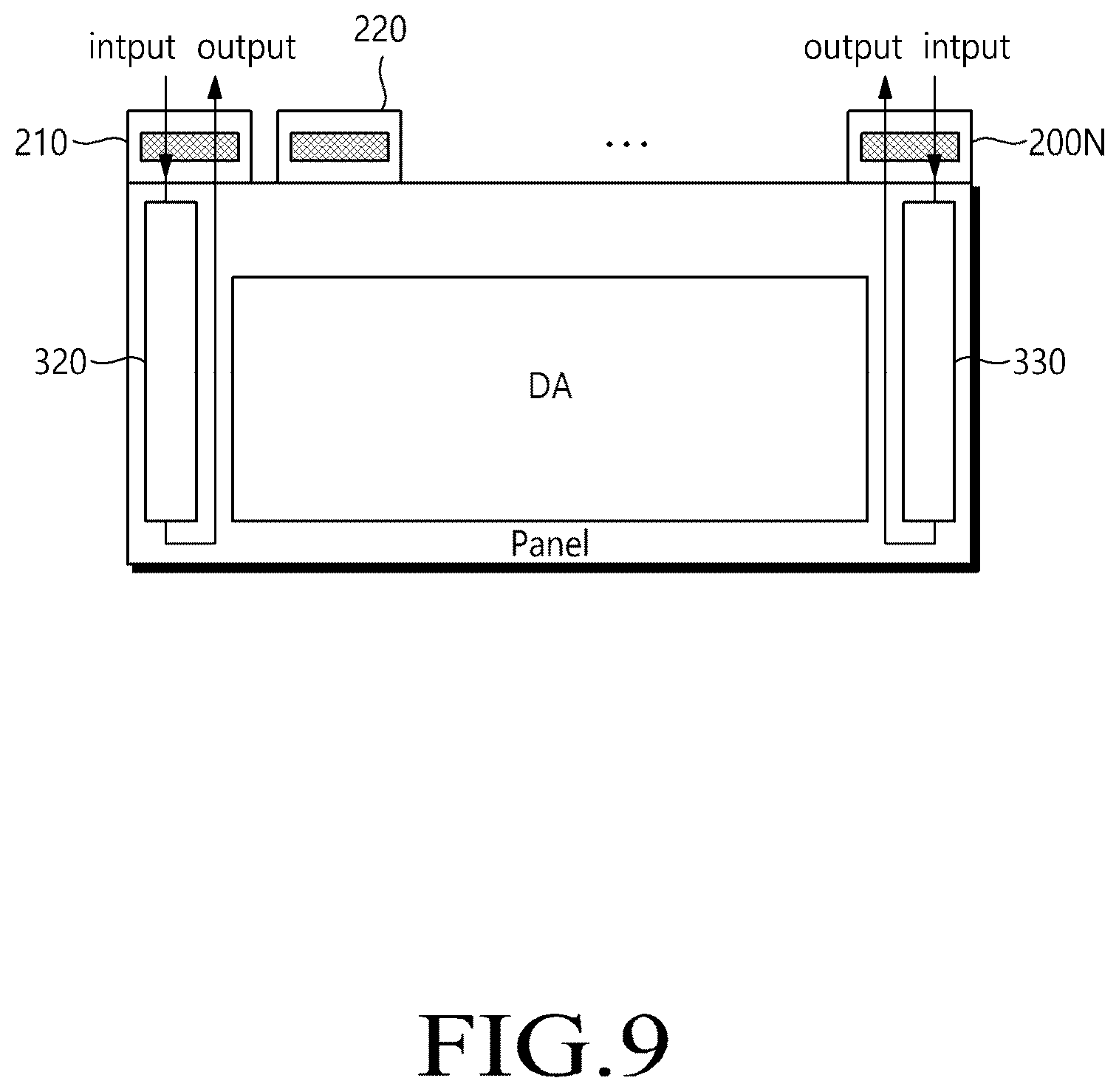 Patent US12614487 Figure 11 – Stretchable display device and stretchable panel driving circuit
