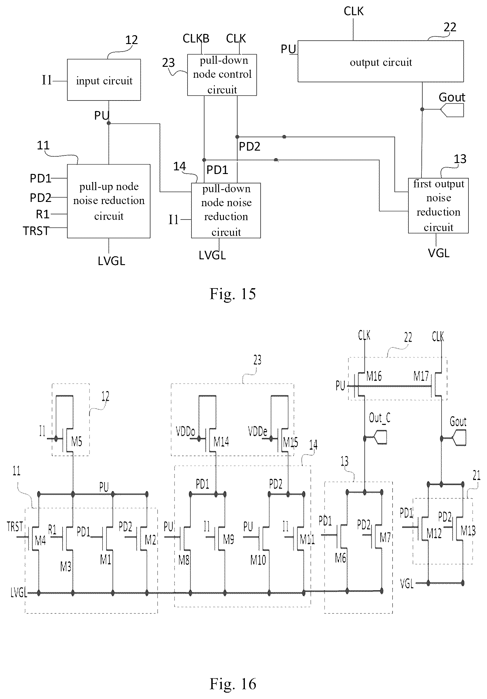 Patent US12614488 Figure 7 – Driving circuit having floating processing transistor, and display device