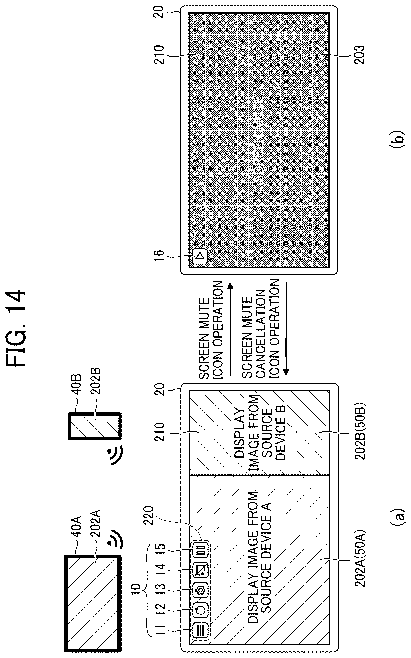 Patent US12614489 Figure 14 – Display device, display control method, non-transitory recording medium, and display system