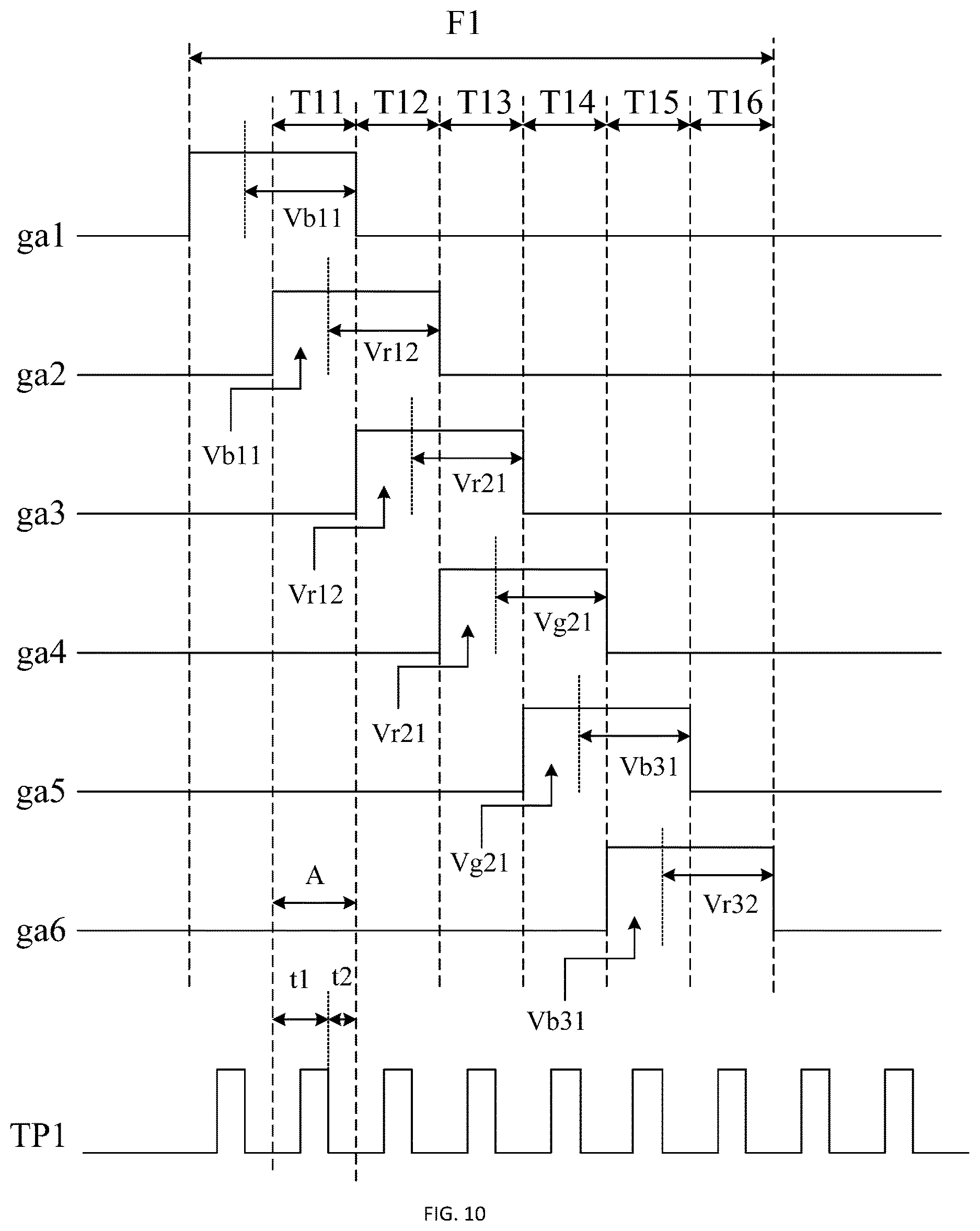 Patent US12614496 Figure 11 – Method for driving display panel, and display apparatus