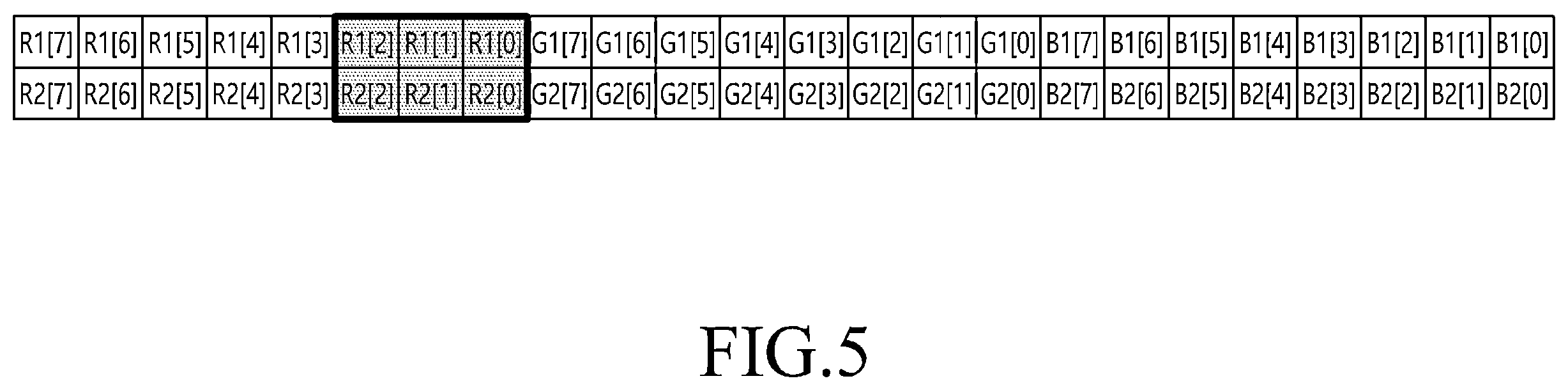 Patent US12614497 Figure 5 – Display device and operating method thereof
