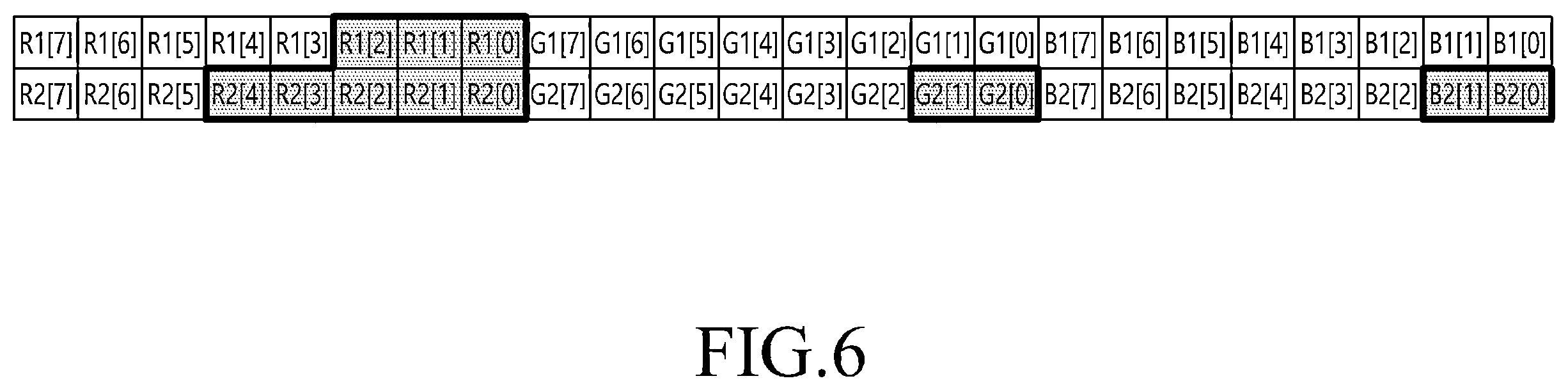 Patent US12614497 Figure 6 – Display device and operating method thereof
