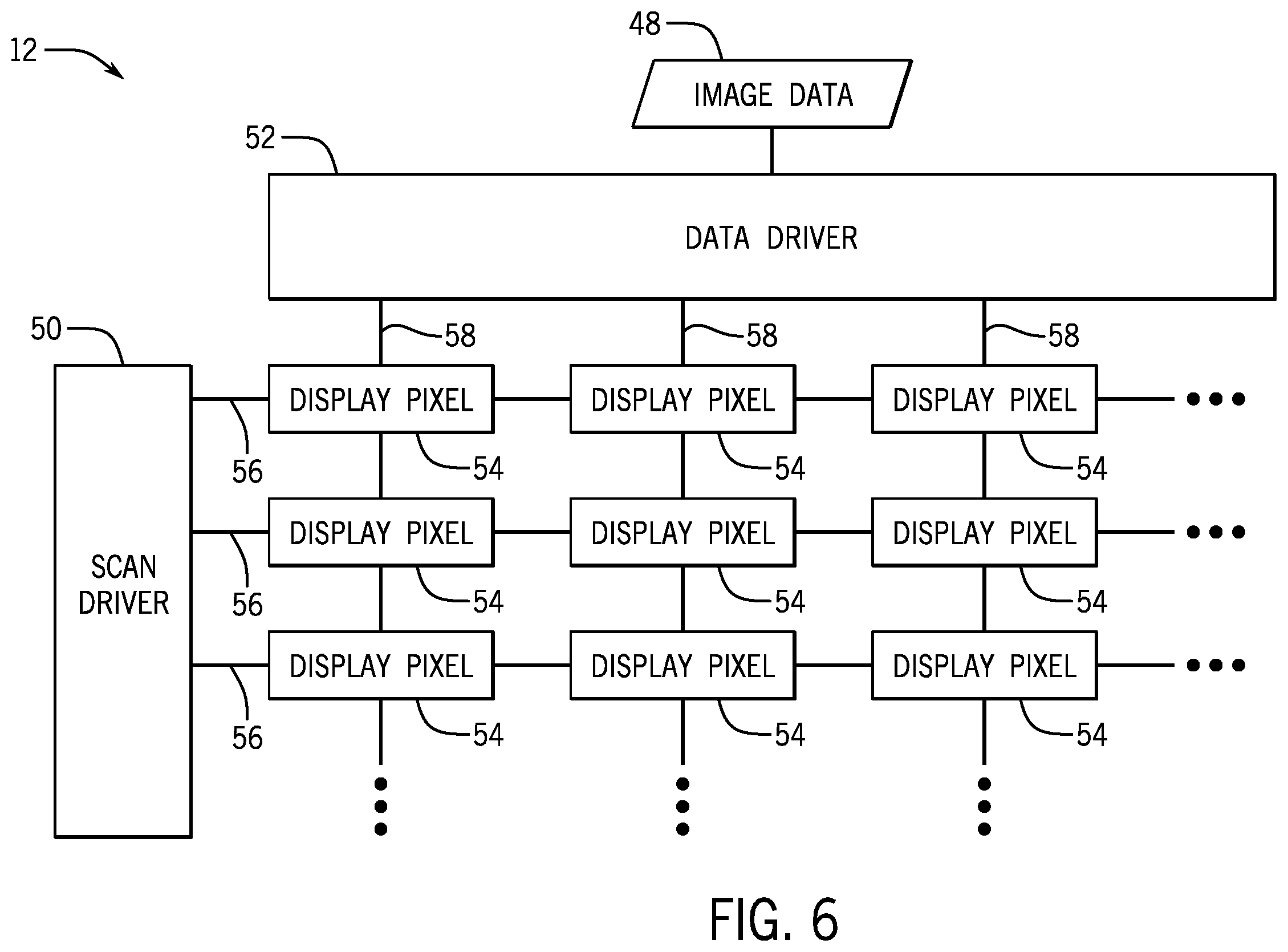 Patent US12614501 Figure 4 – Multiple-row display driving to mitigate touch sensor subsystem interaction