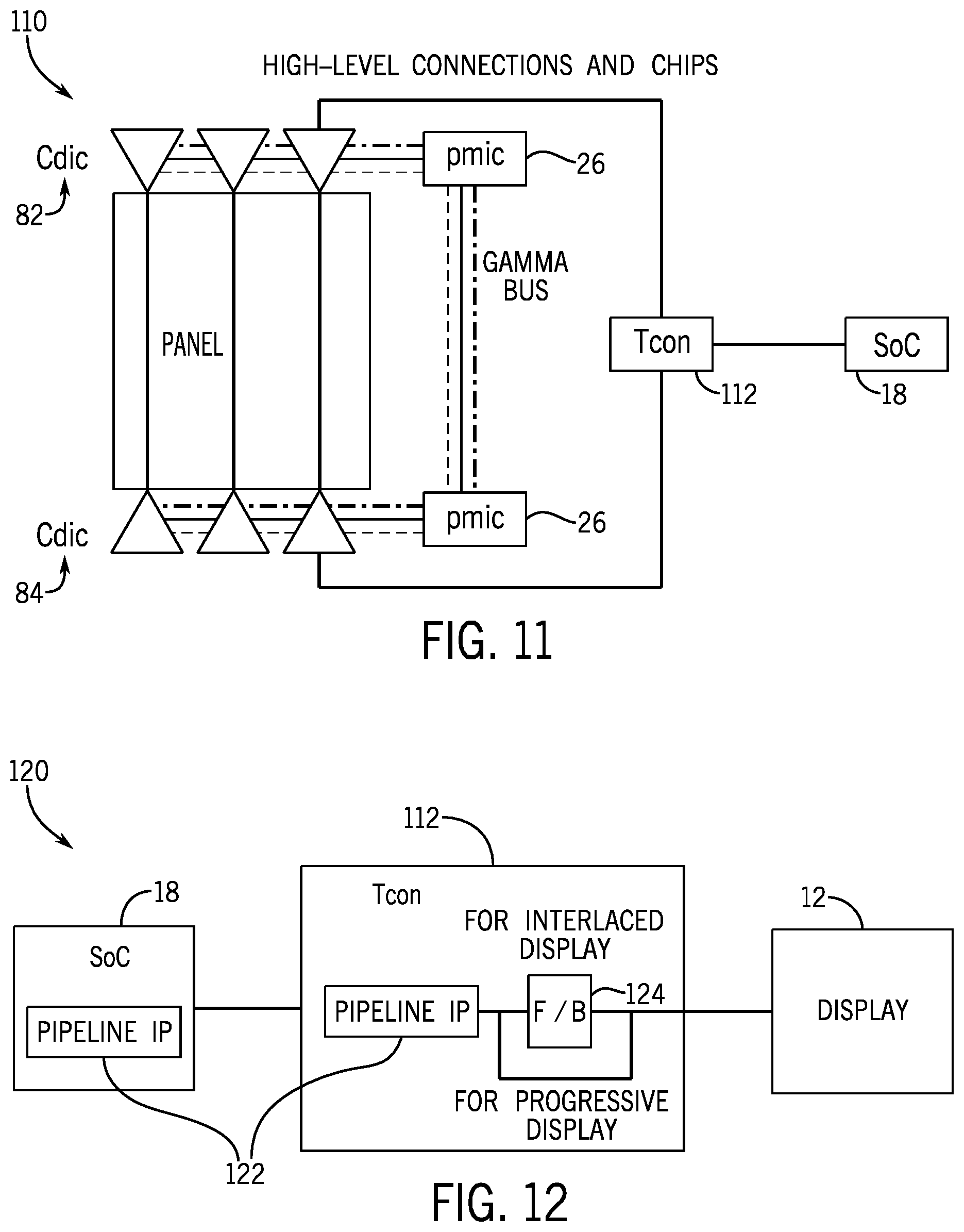 Patent US12614501 Figure 9 – Multiple-row display driving to mitigate touch sensor subsystem interaction
