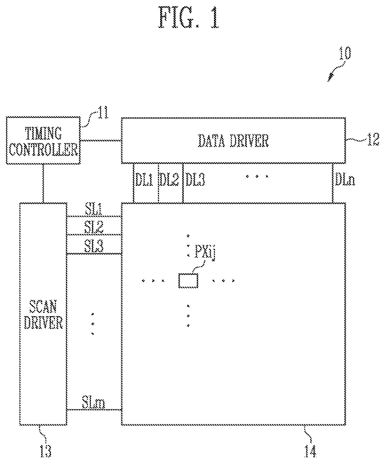 Patent US12614504 — Timing controller, a display device, and a driving method thereof — Figure 1