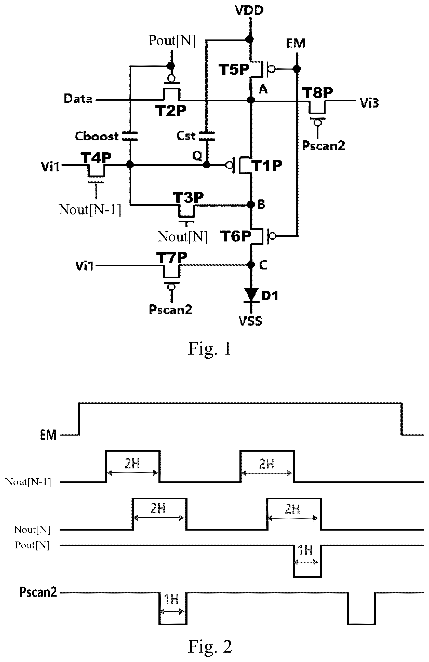Patent US12614508 Figure 1 – Gate driving circuit and display panel