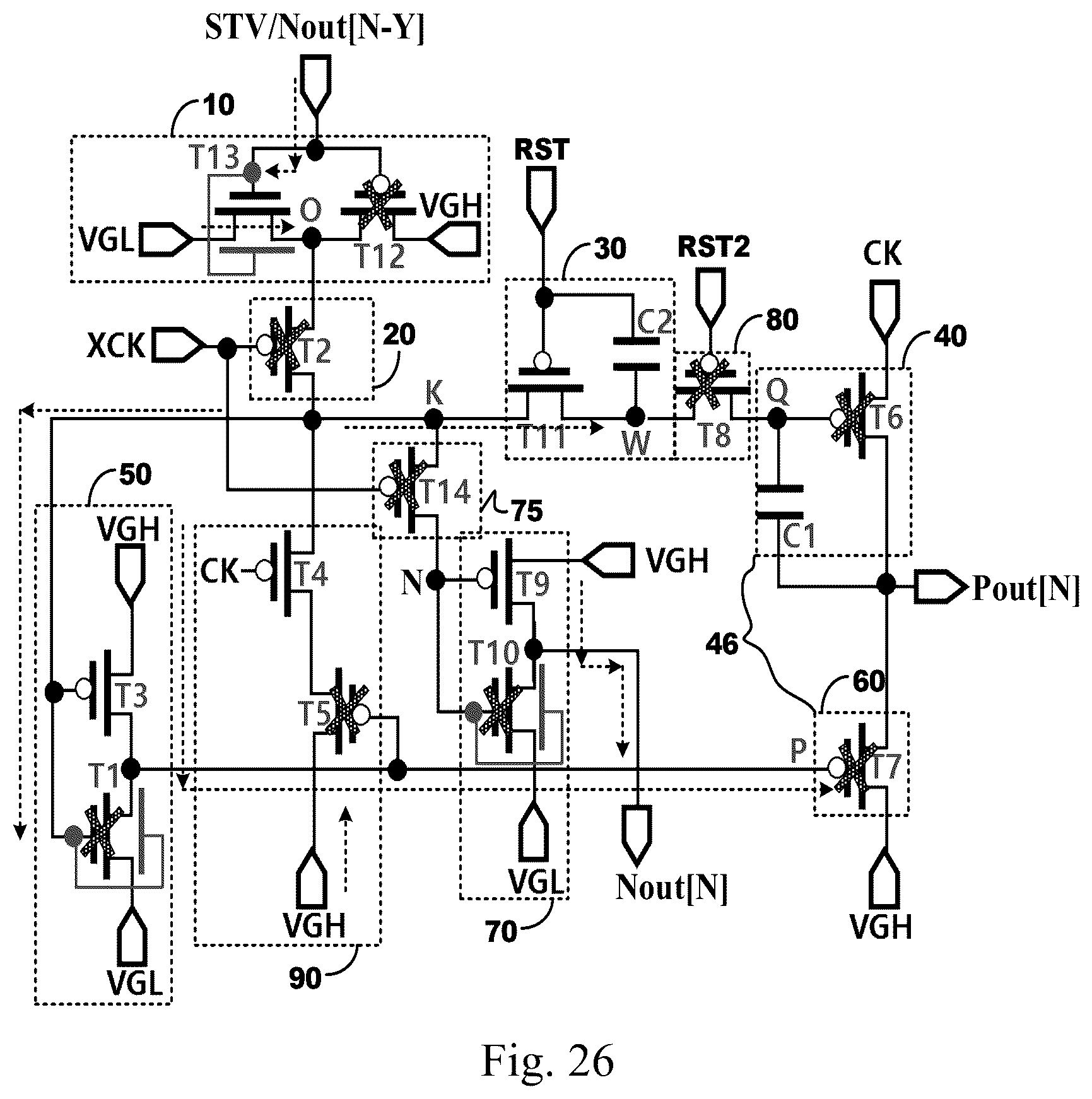 Patent US12614508 Figure 19 – Gate driving circuit and display panel