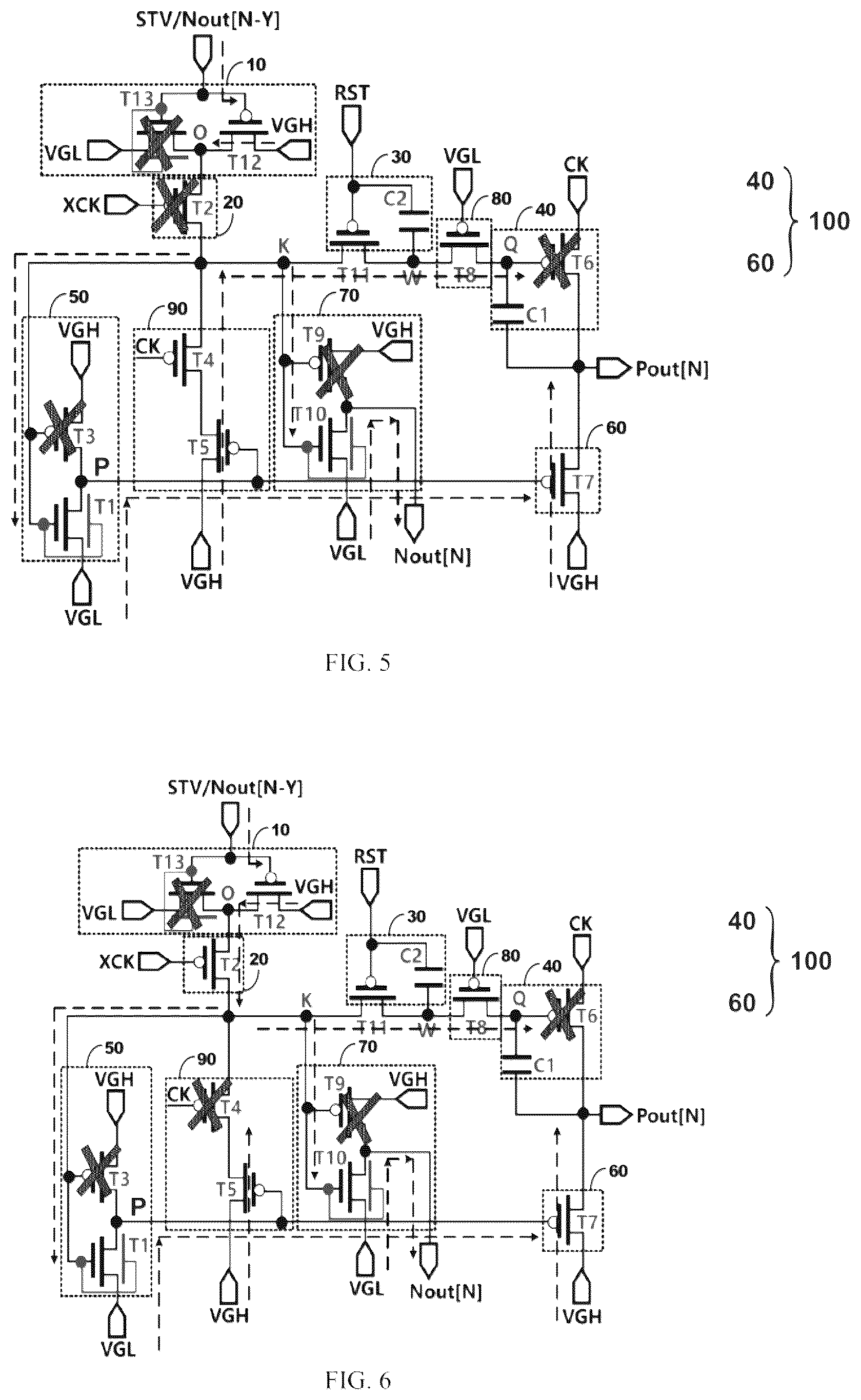 Patent US12614509 Figure 3 – Gate drive circuits and display panels