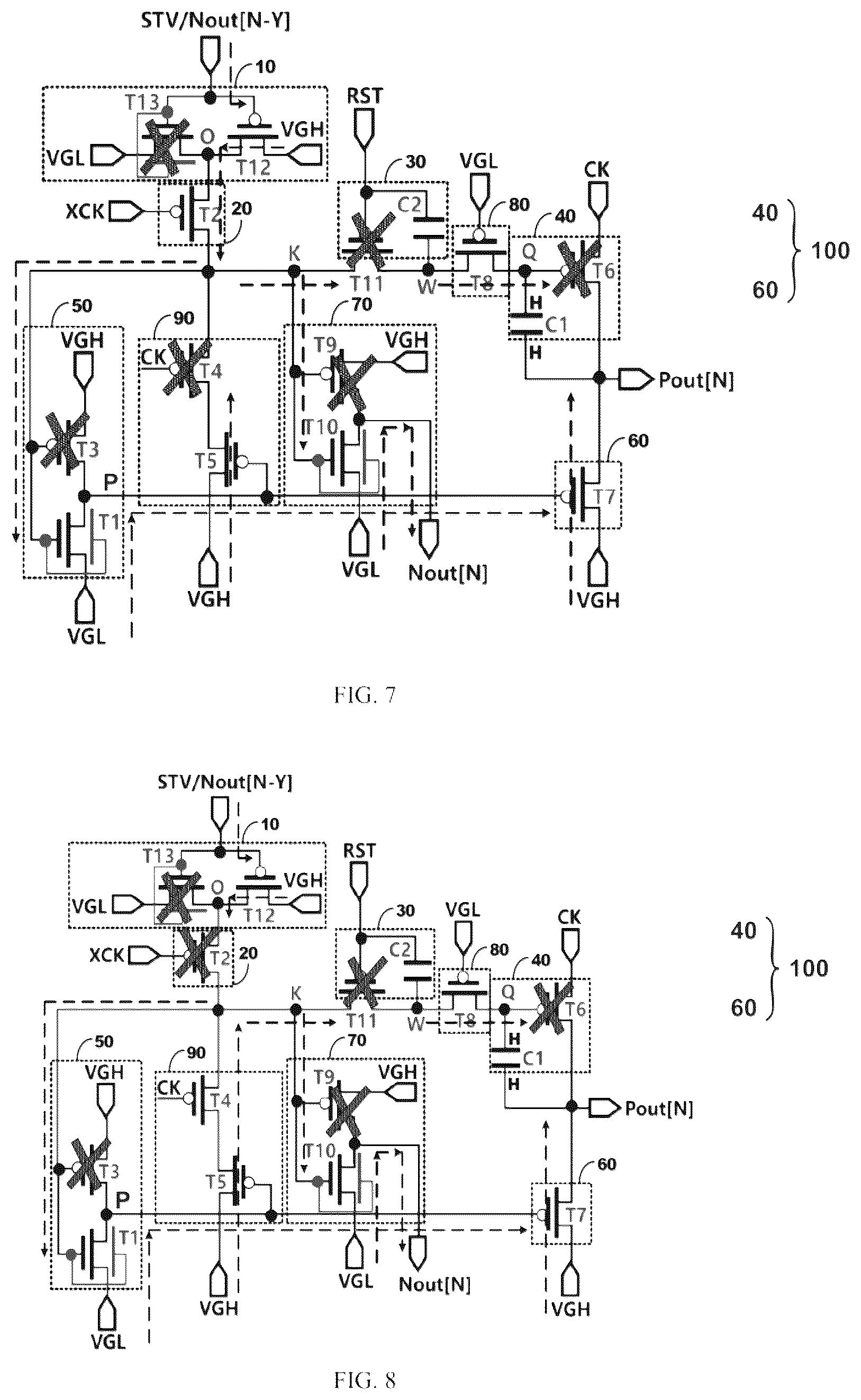 Patent US12614509 Figure 4 – Gate drive circuits and display panels