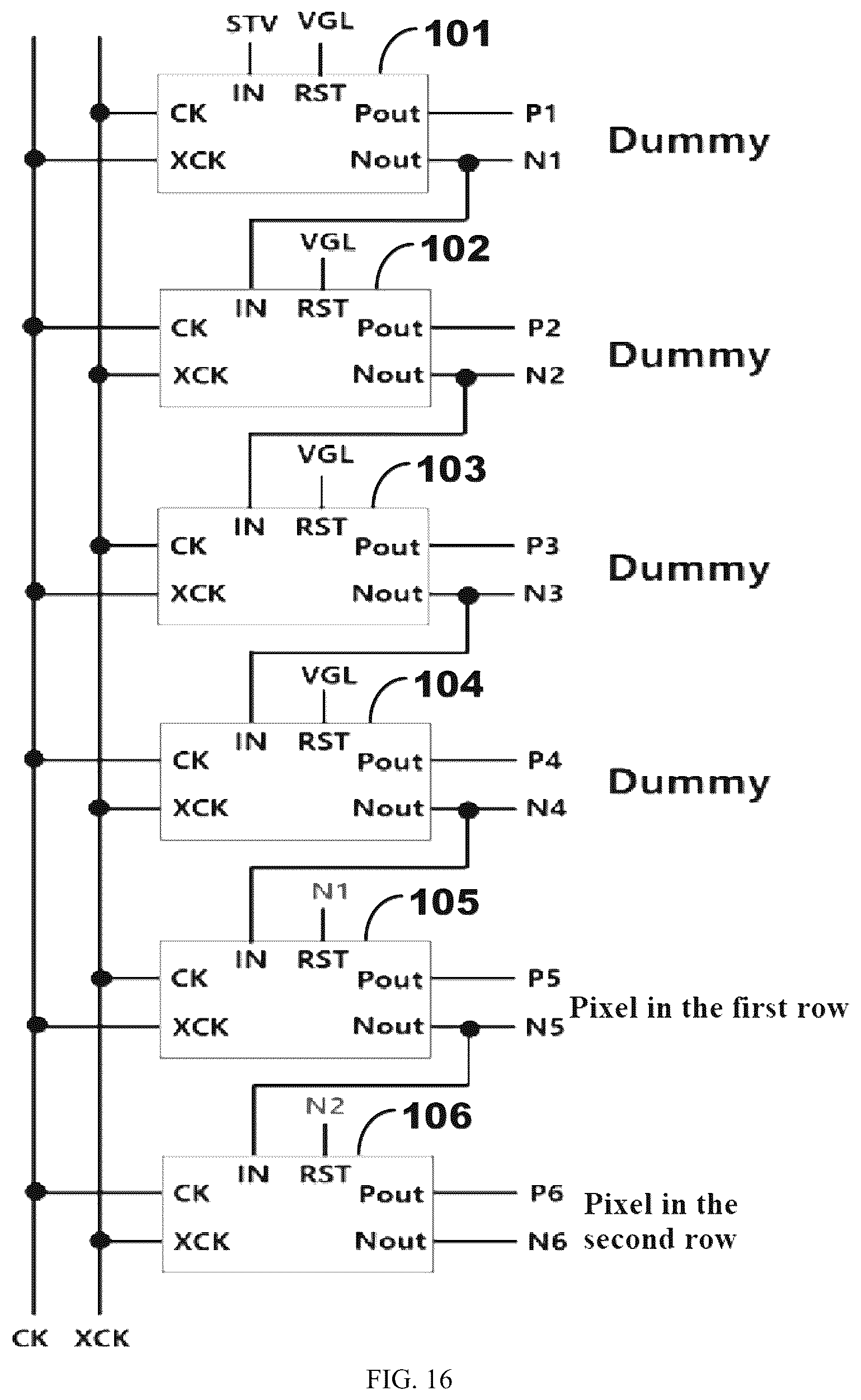 Patent US12614509 Figure 9 – Gate drive circuits and display panels
