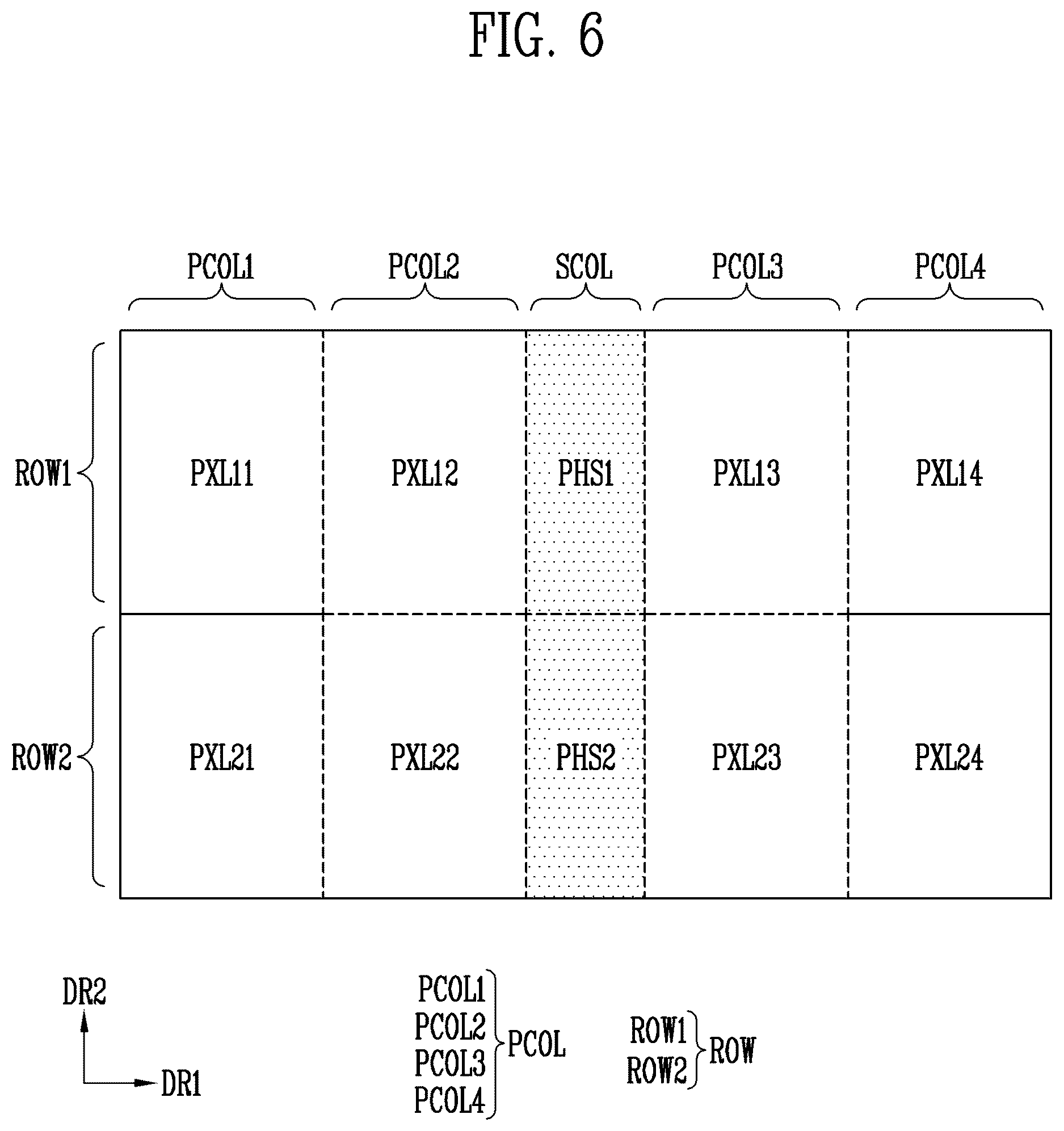Patent US12614510 Figure 6 – Display device, electronic device including the same, and method of manufacturing the same