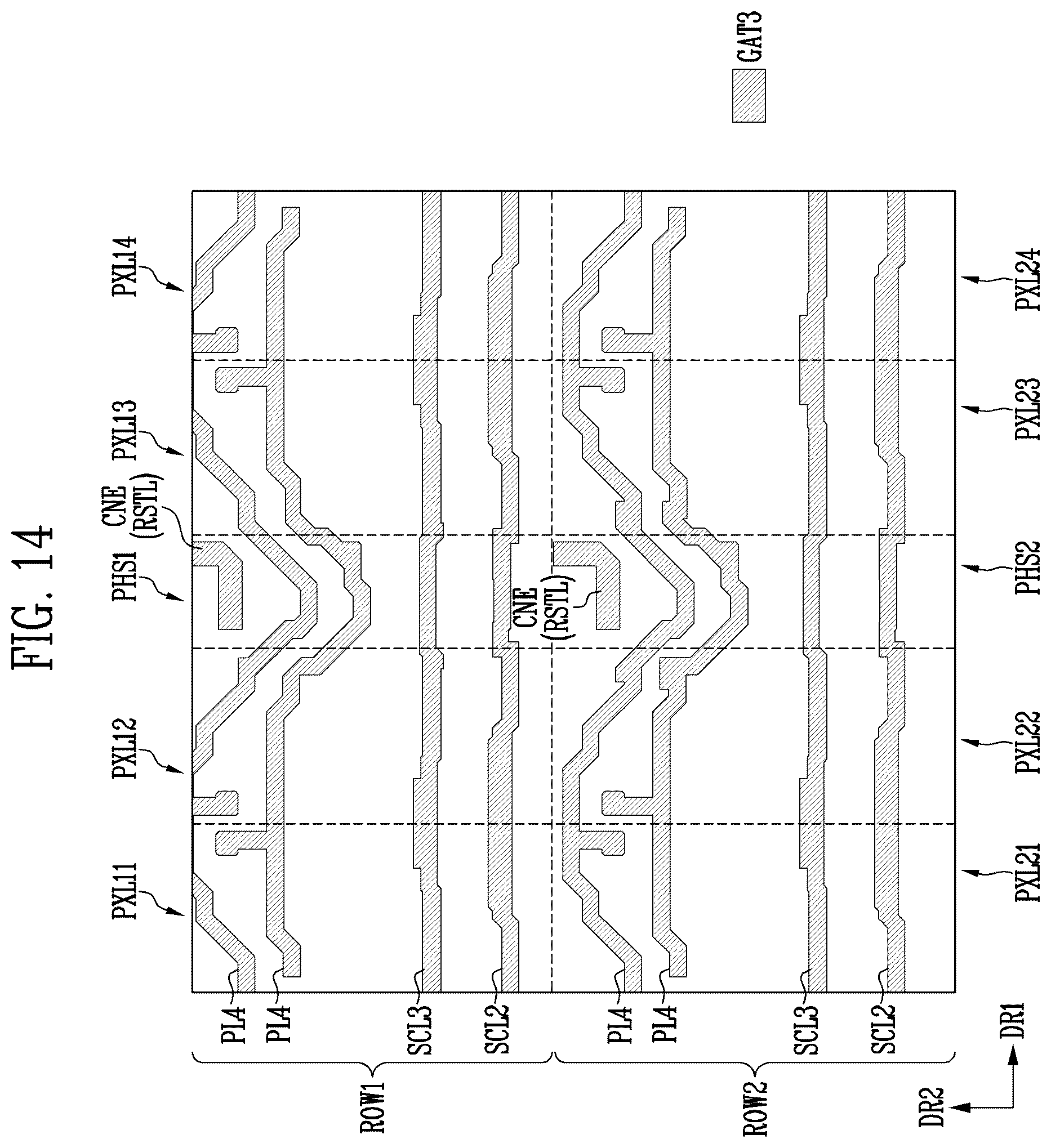 Patent US12614510 Figure 14 – Display device, electronic device including the same, and method of manufacturing the same