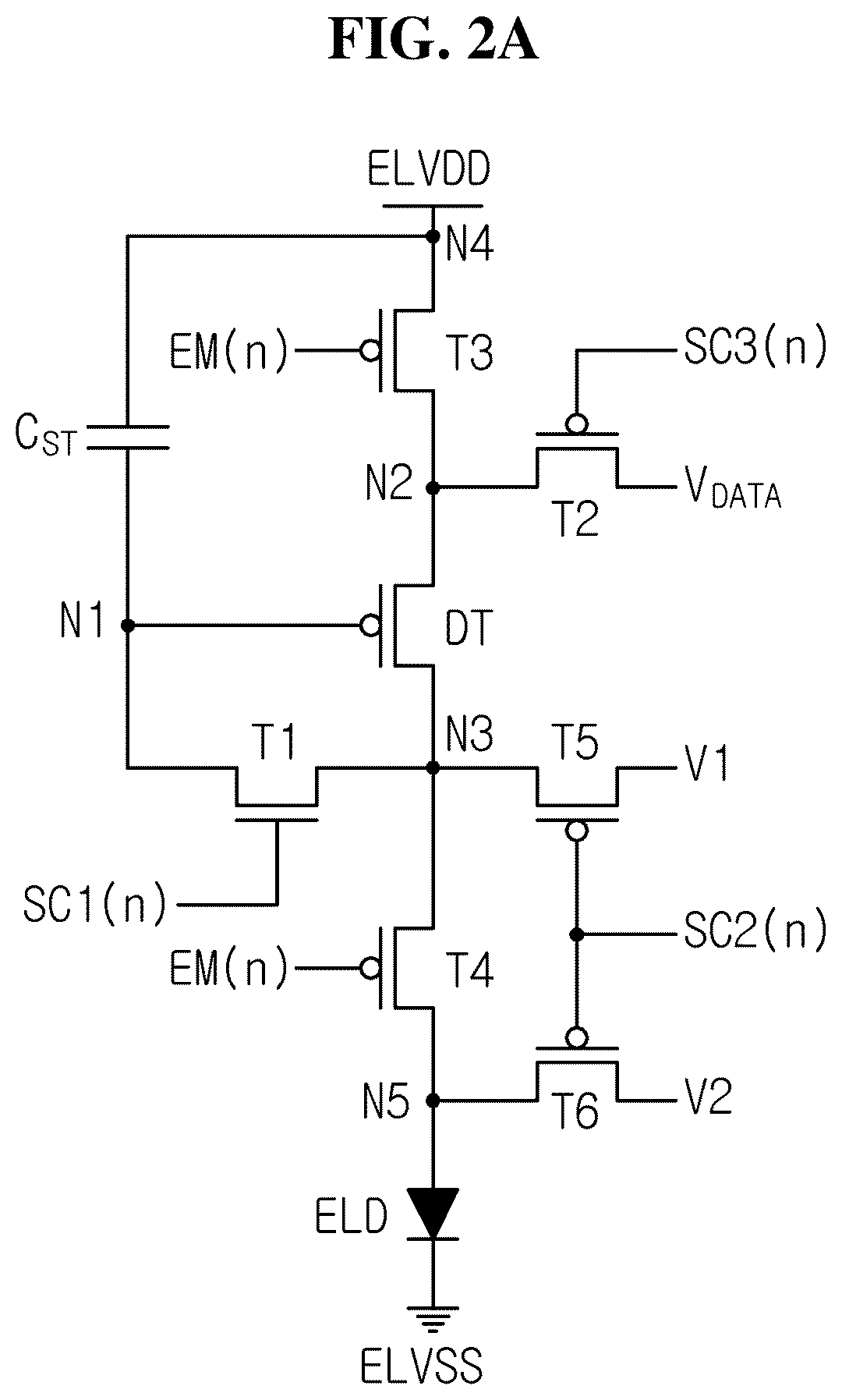 Patent US12614511 Figure 2 – Driving circuit and display device using the same