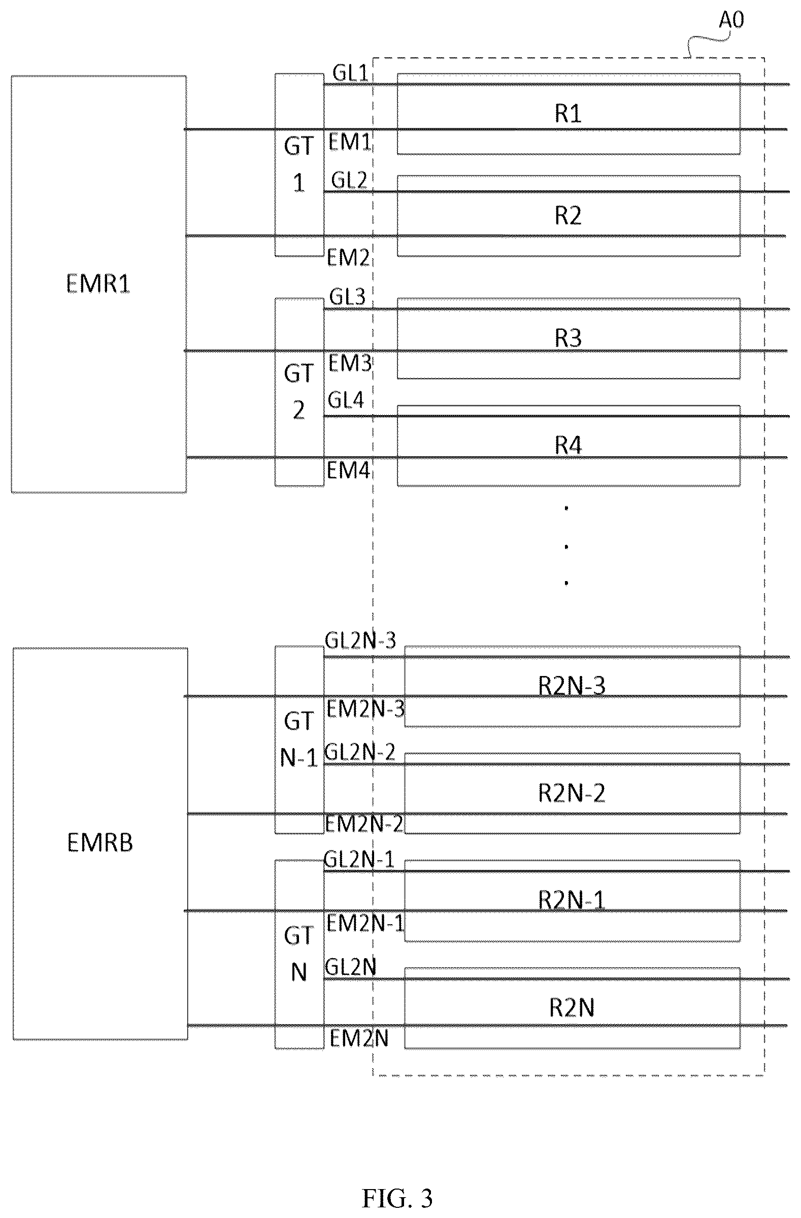 Patent US12614515 Figure 3 – Display panel and display device