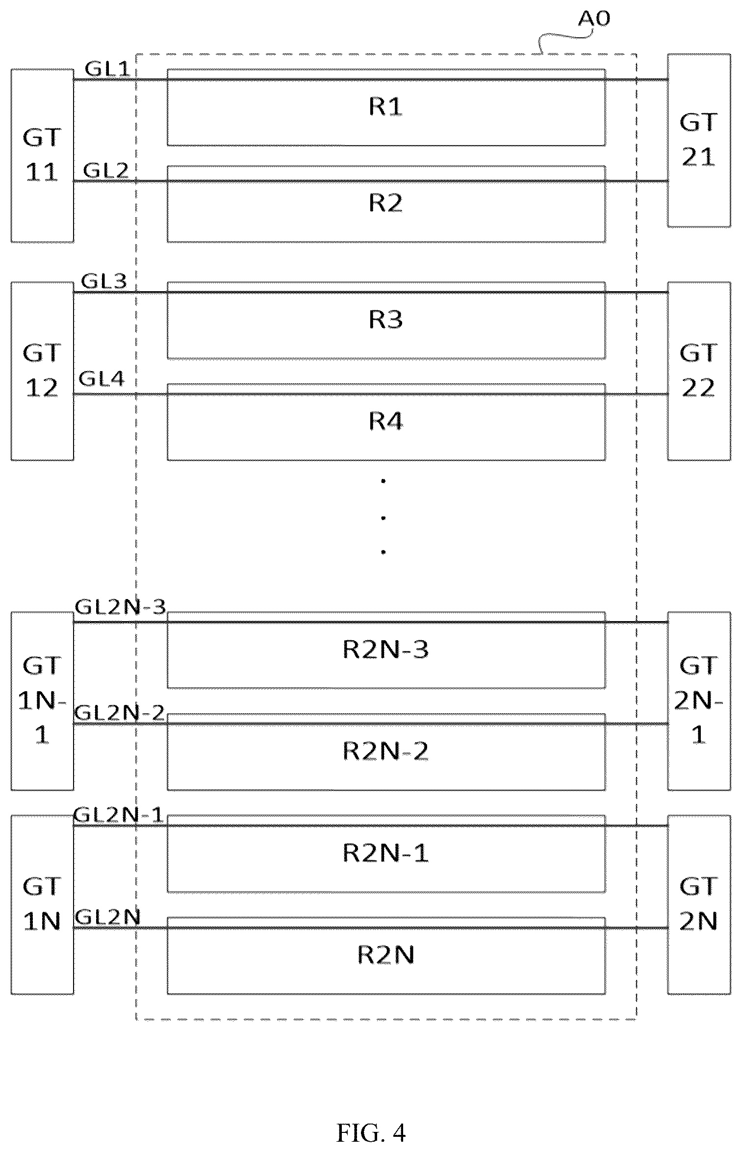 Patent US12614515 Figure 4 – Display panel and display device