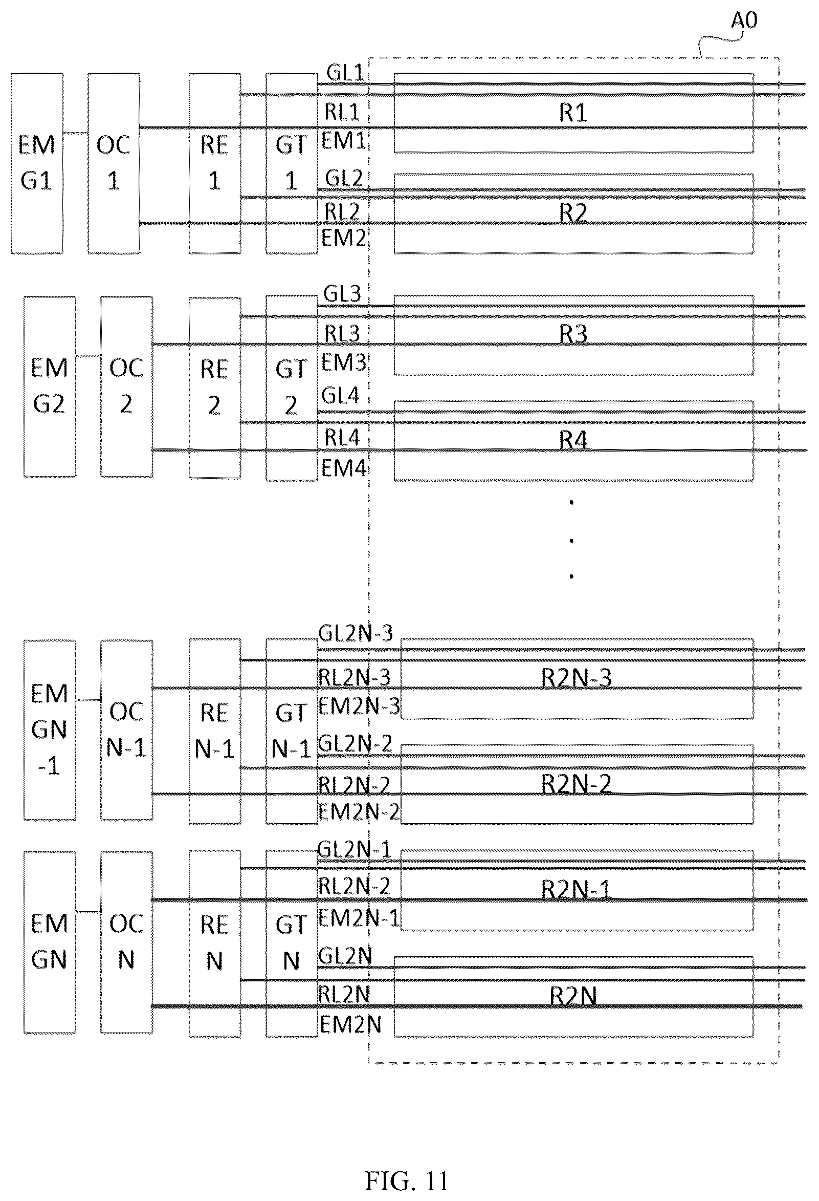 Patent US12614515 Figure 11 – Display panel and display device