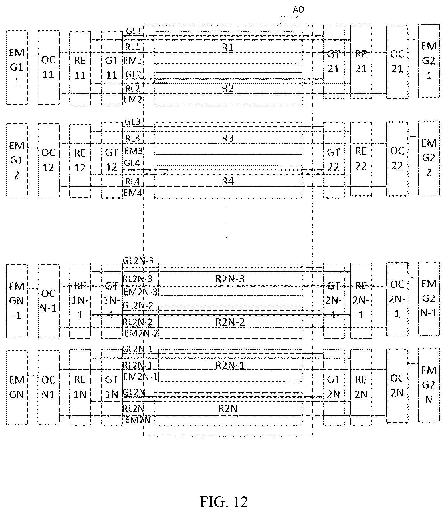 Patent US12614515 Figure 12 – Display panel and display device