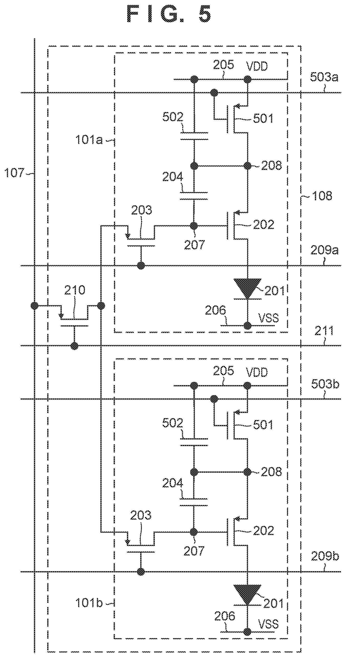 Patent US12614517 Figure 5 – Light emitting device, photoelectric conversion device, and electronic apparatus