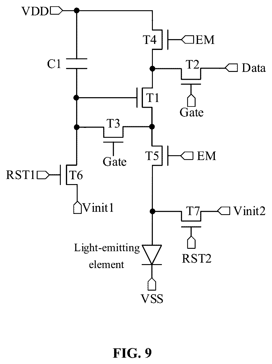 Patent US12614518 Figure 9 – Display panel and display device