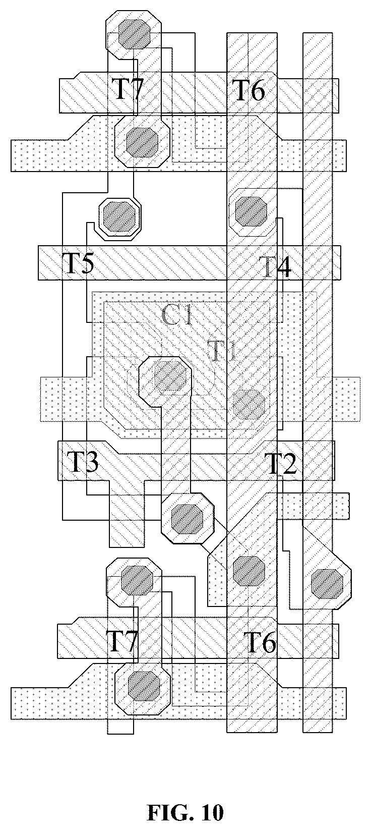 Patent US12614518 Figure 10 – Display panel and display device
