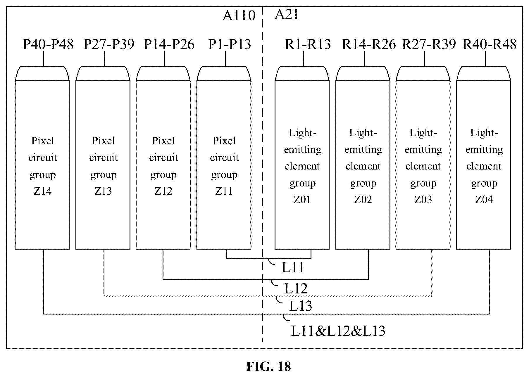 Patent US12614518 Figure 18 – Display panel and display device