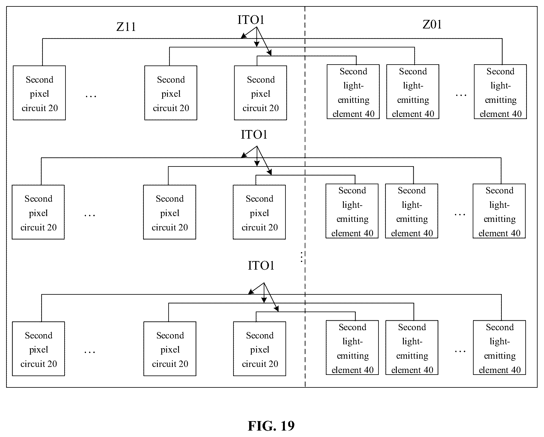 Patent US12614518 Figure 19 – Display panel and display device