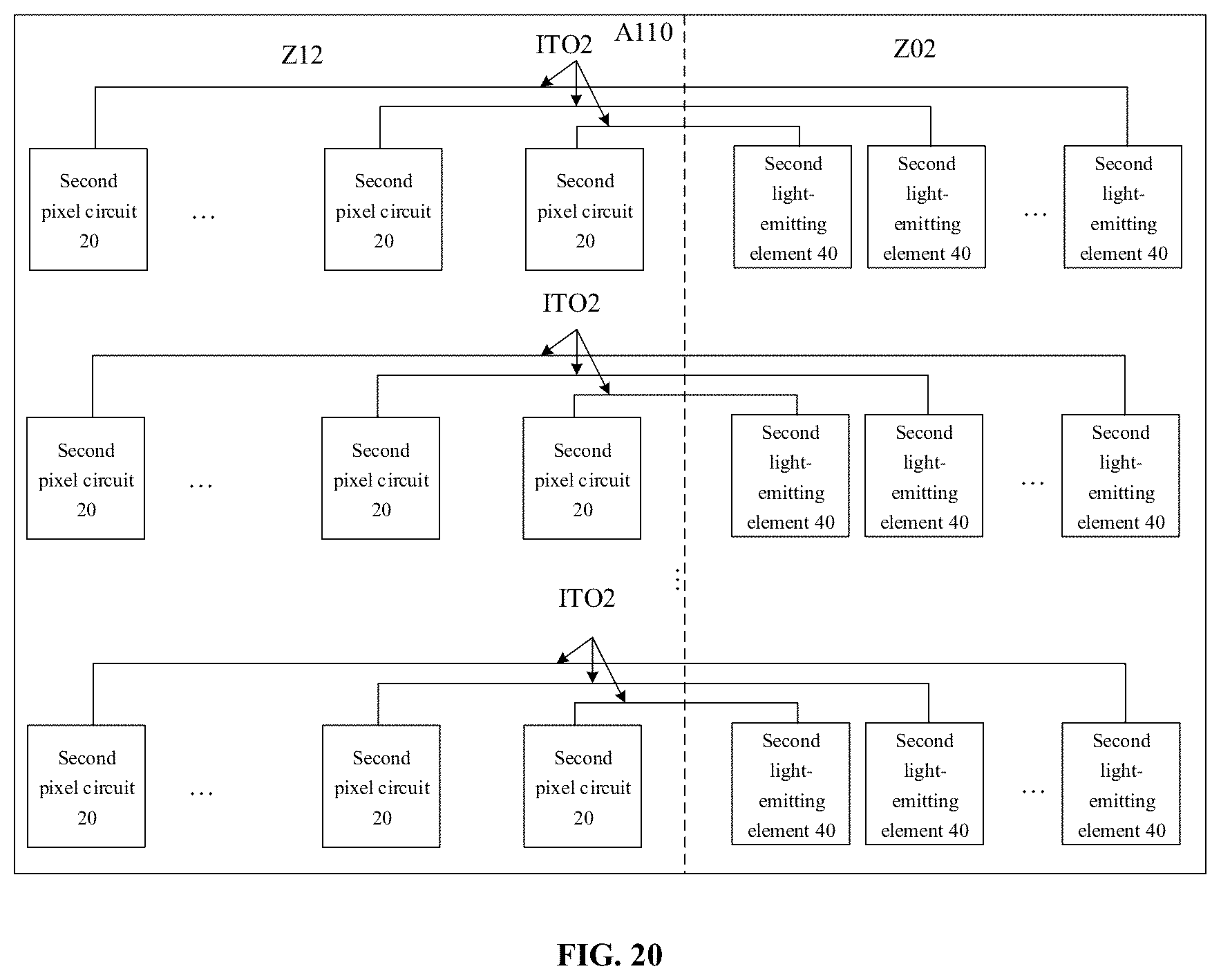 Patent US12614518 Figure 20 – Display panel and display device