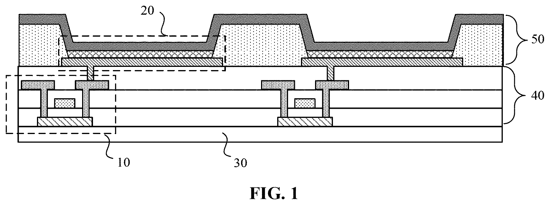 Patent US12614521 Figure 1 – Display panel and display device