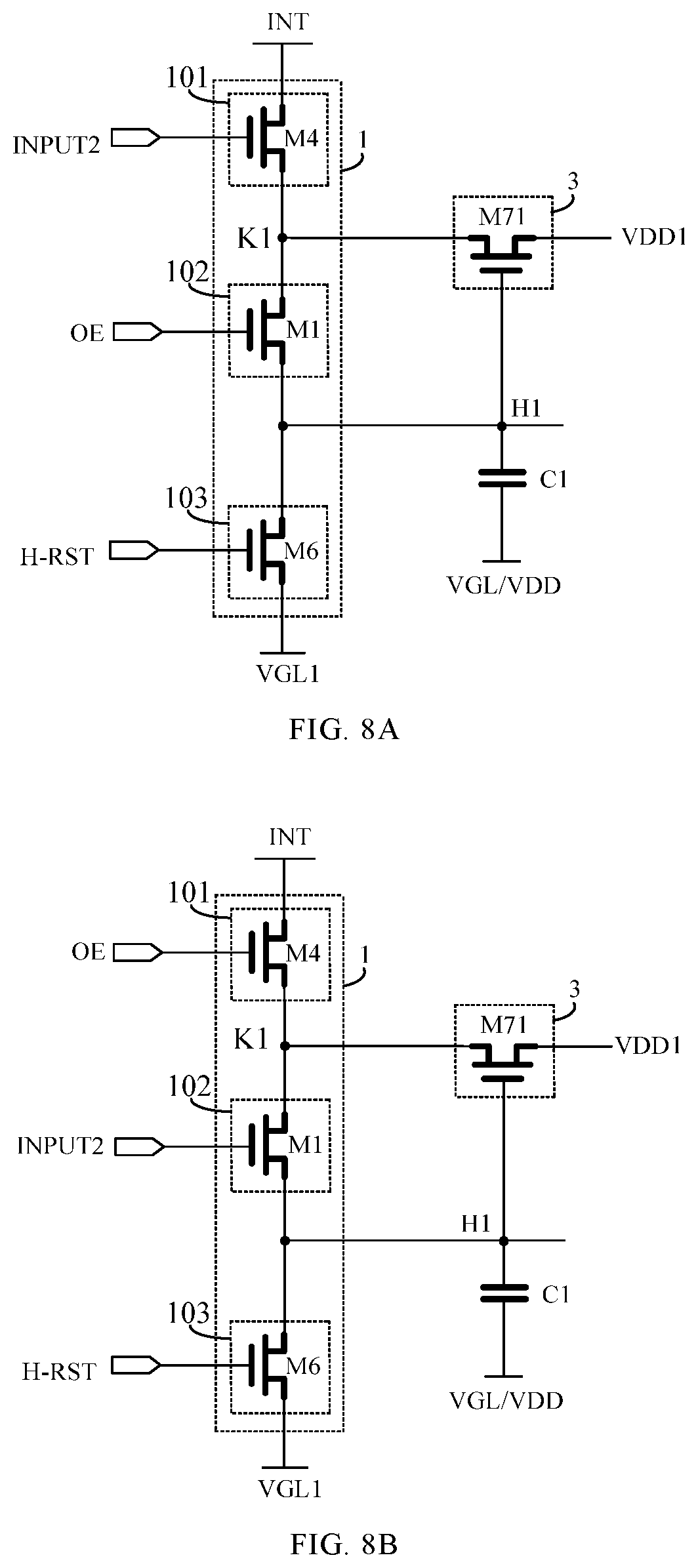 Patent US12614522 Figure 8 – Shift register unit, gate driving circuit, and gate driving method
