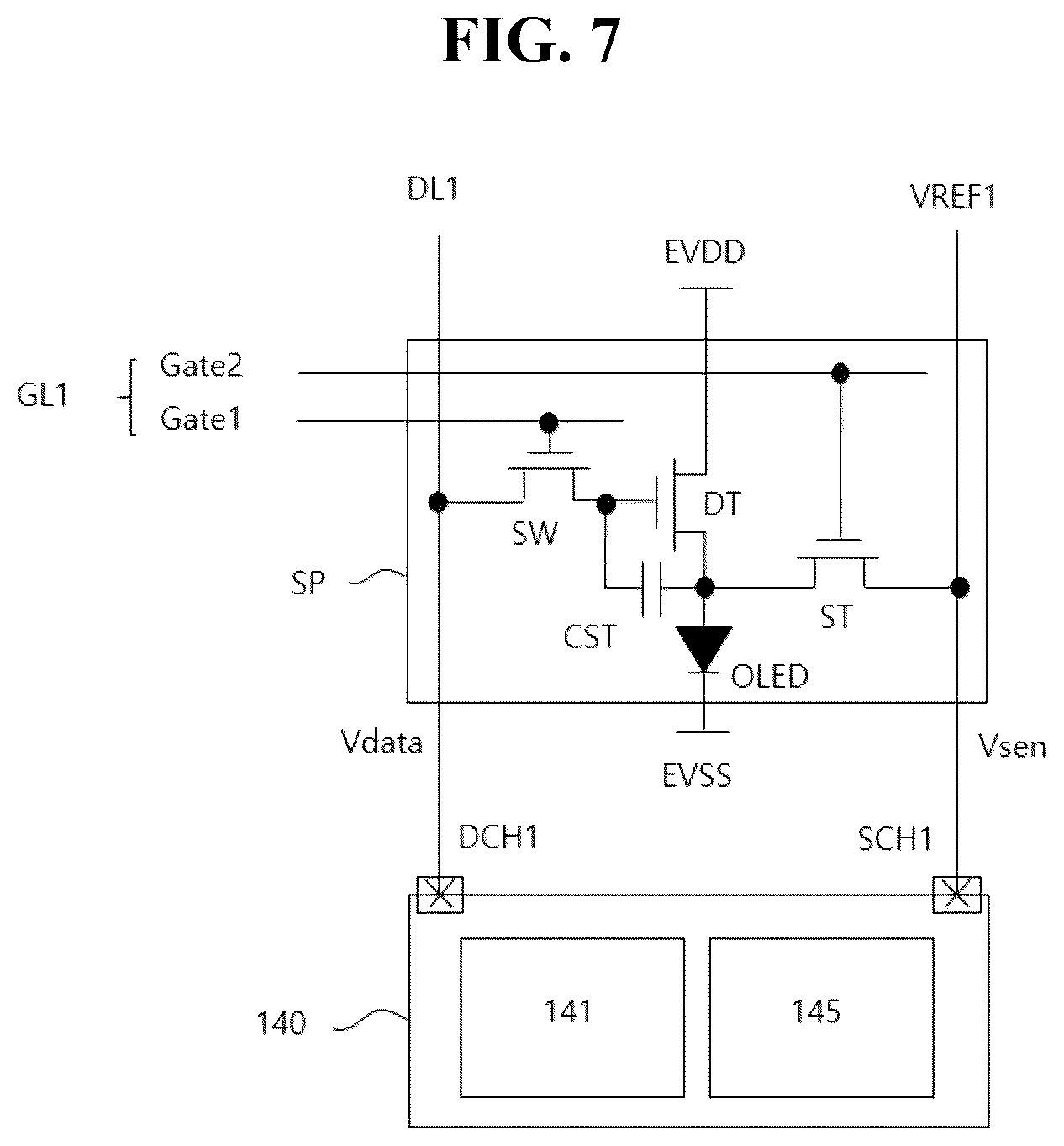 Patent US12614524 Figure 4 – Display device and method of driving same