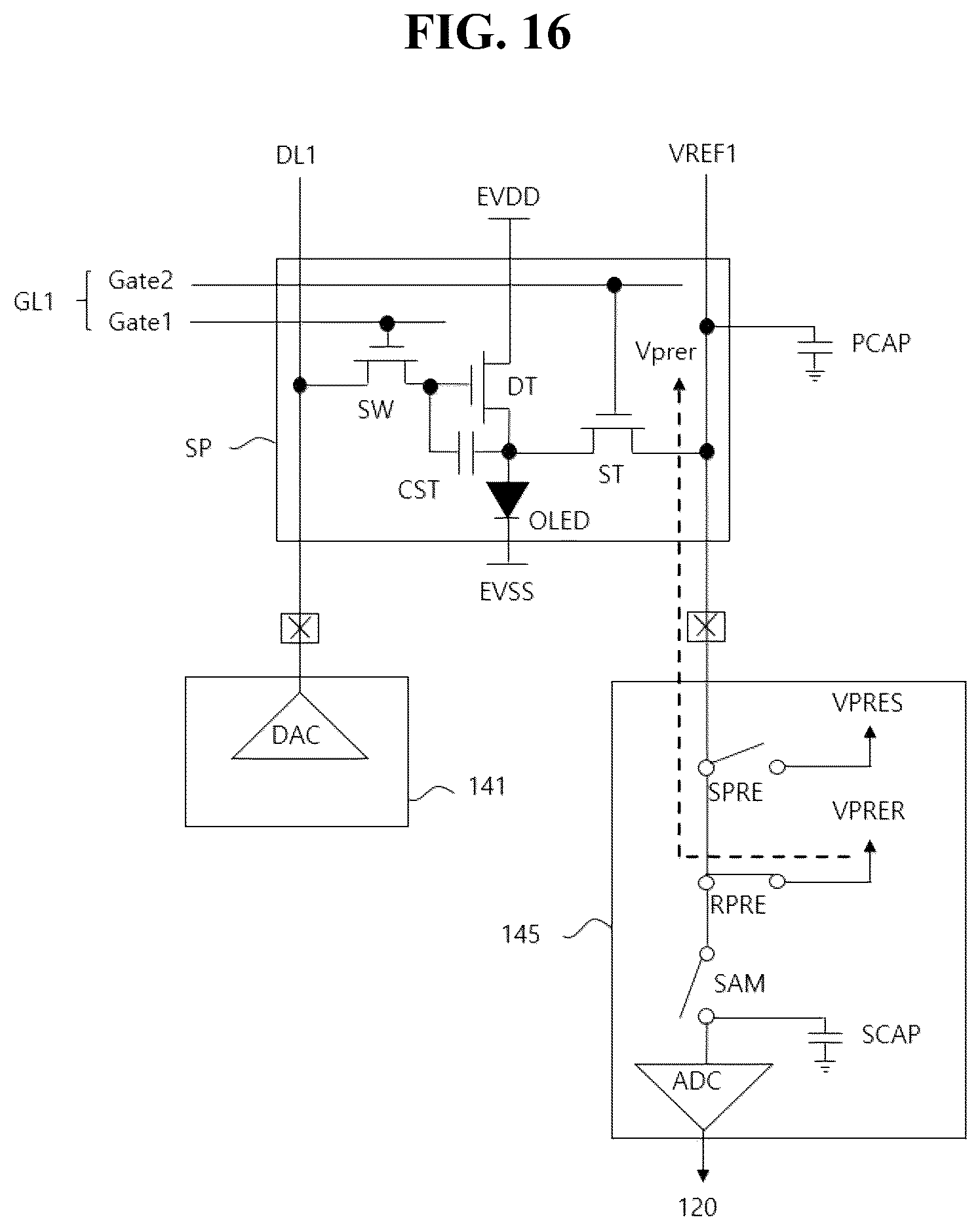 Patent US12614524 Figure 10 – Display device and method of driving same
