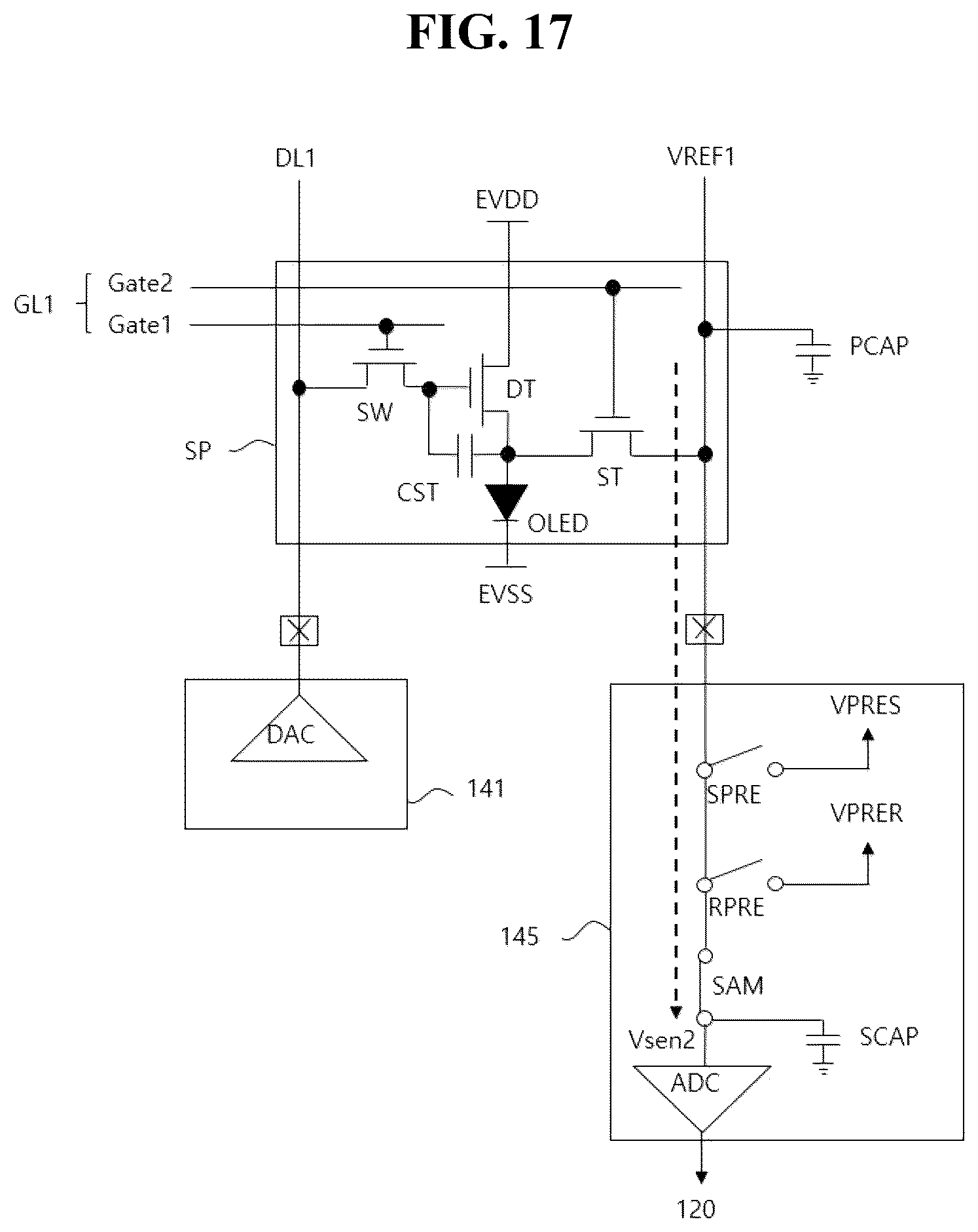 Patent US12614524 Figure 11 – Display device and method of driving same