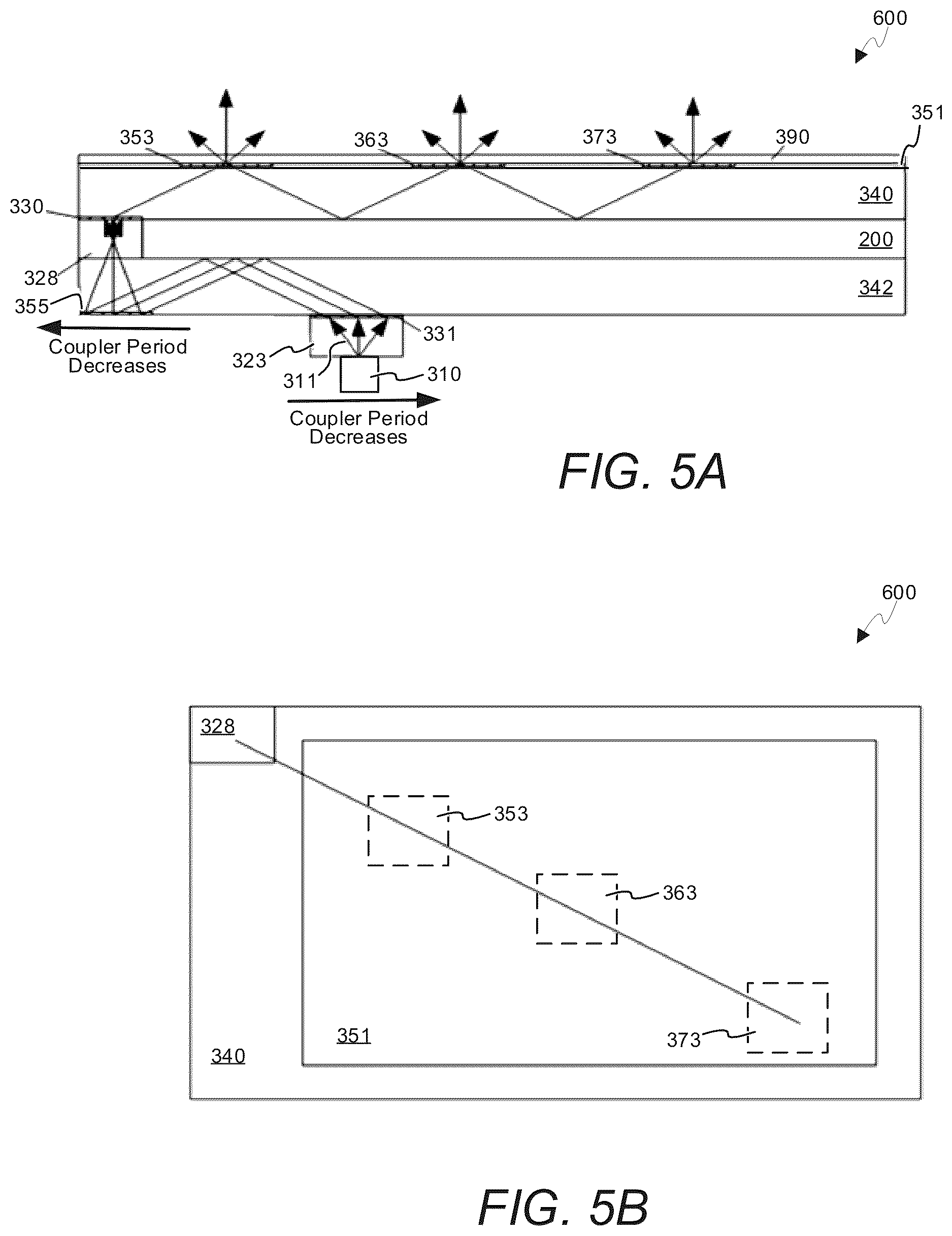 Patent US12614526 Figure 5 – Display system with optical device