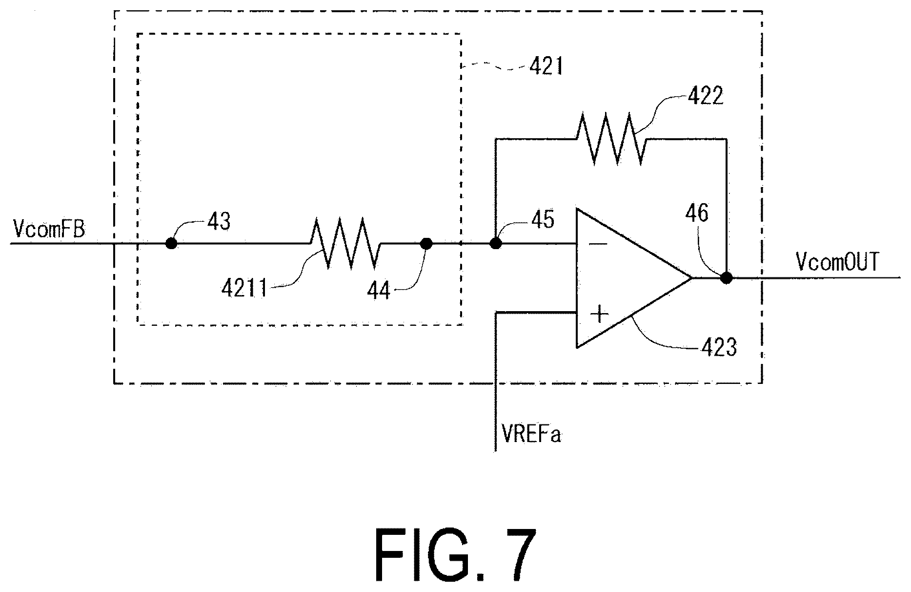 Patent US12614529 Figure 7 – Liquid crystal display (LCD) device capable of performing switching between polarity inversion driving methods without causing deterioration in display quality and driving method for he same