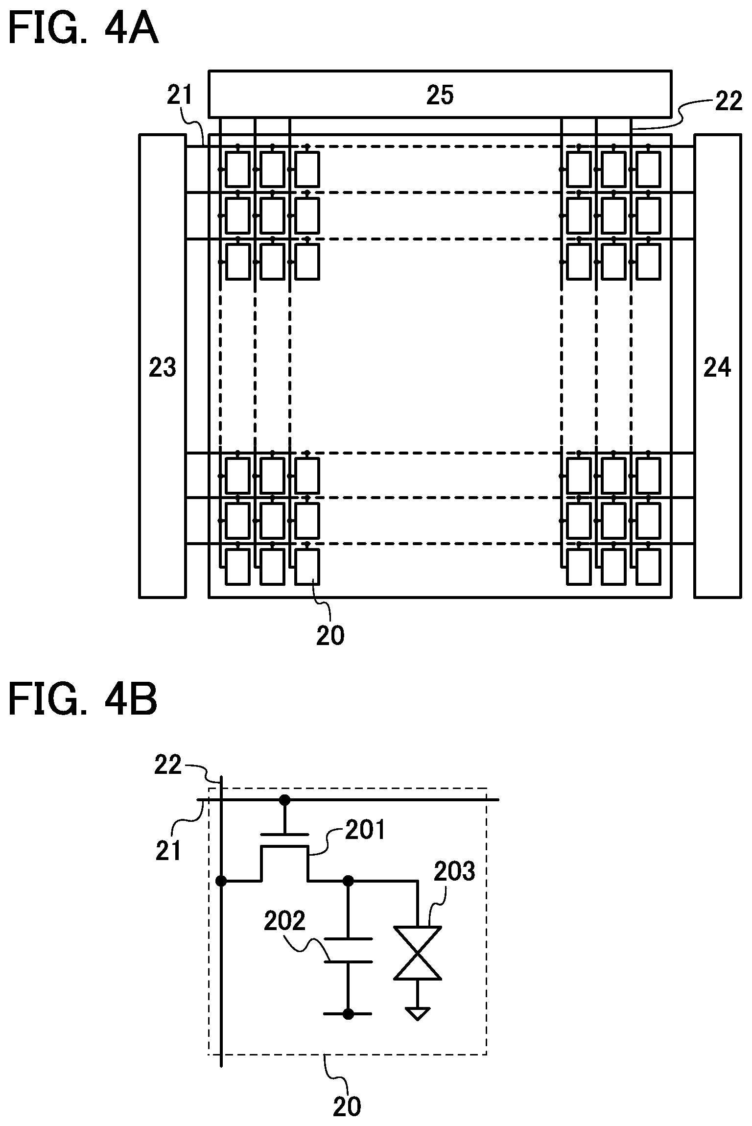 Patent US12614533 Figure 4 – Display device comprising first and second pulse output circuits