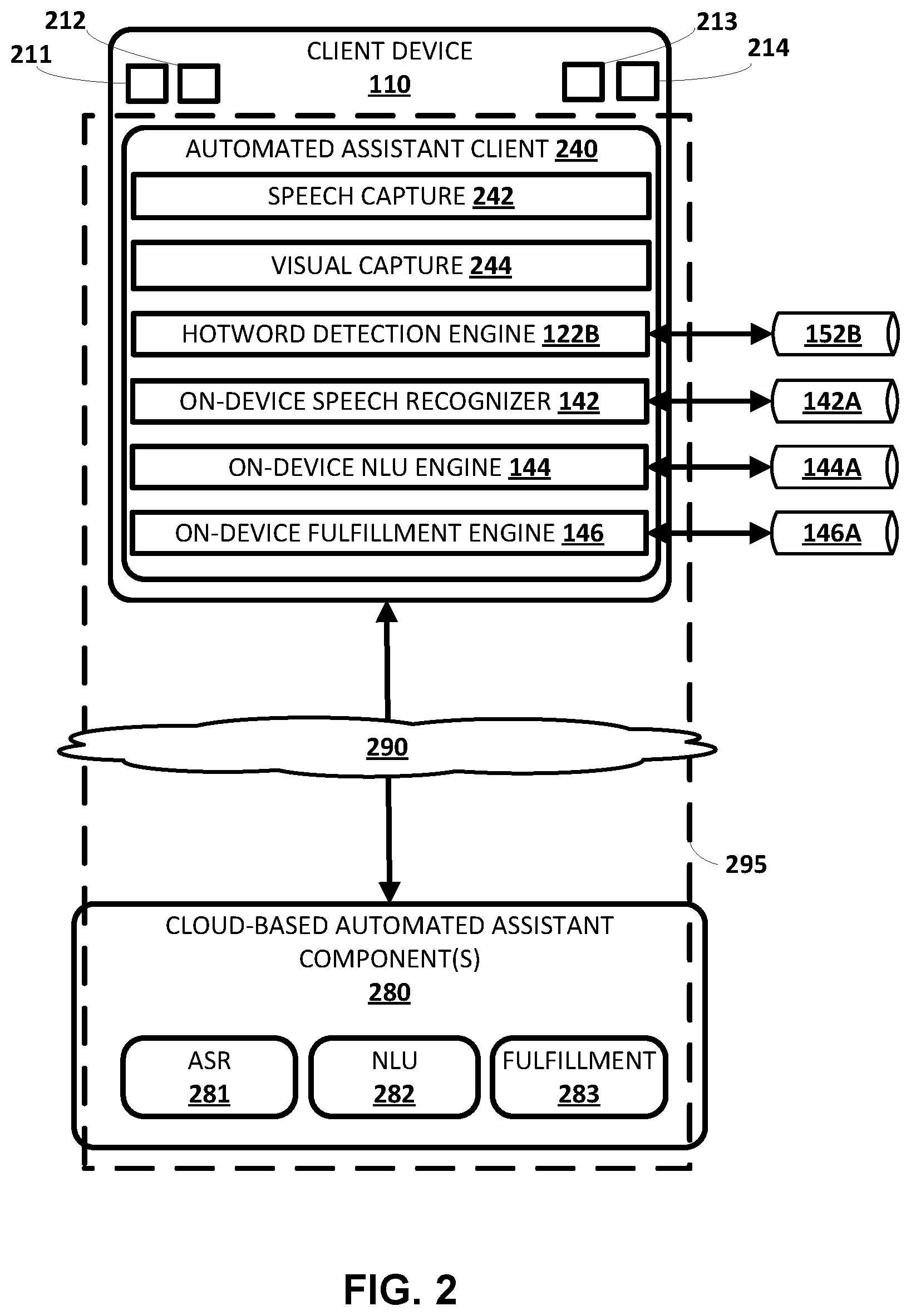 Patent US12614545 Figure 3 – Cross-device data synchronization based on simultaneous hotword triggers