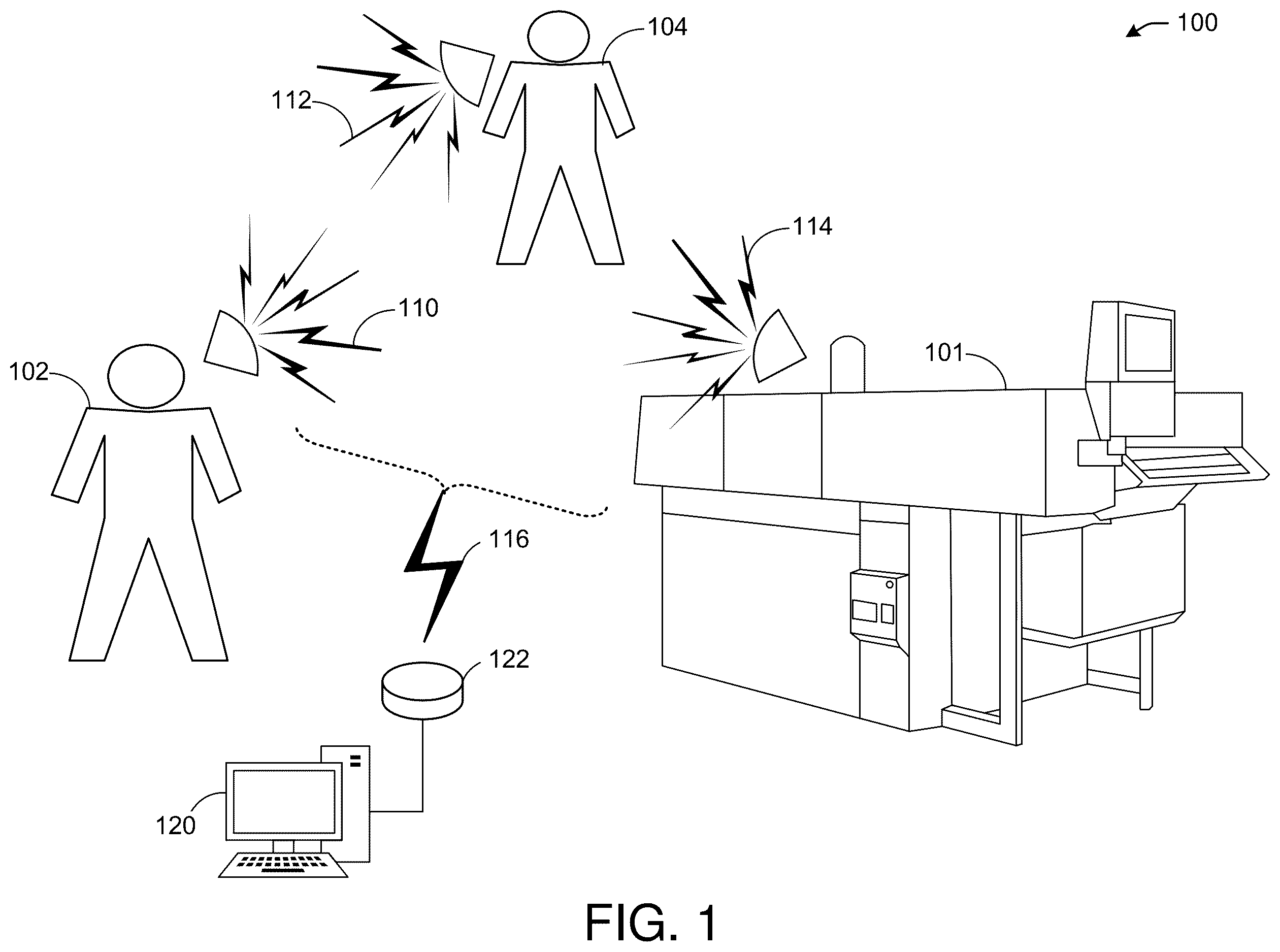 Patent US12614546 Figure 1 – Automatic personal identifiable information removal from audio
