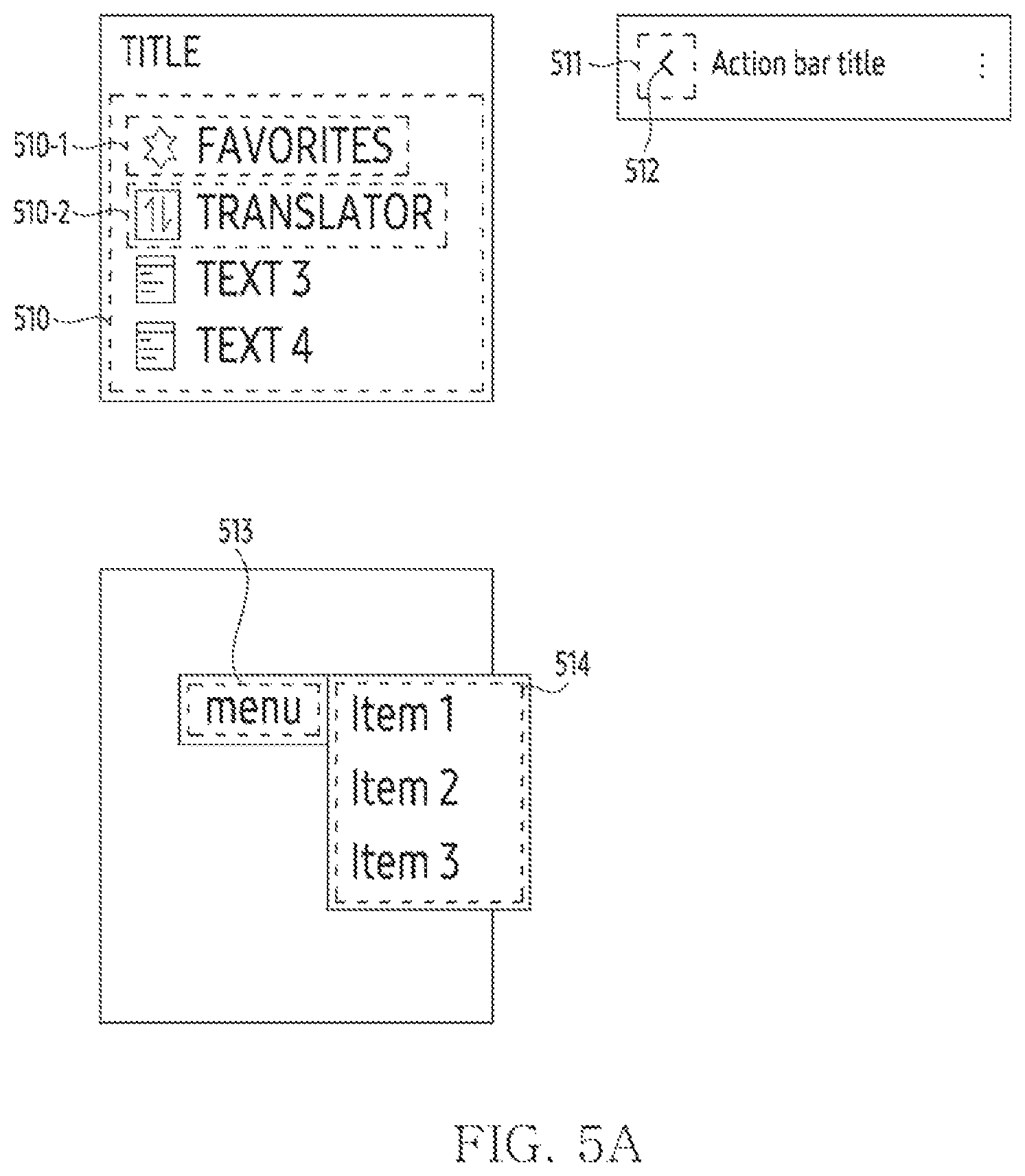 Patent US12614550 Figure 5 – Electronic device, method, and non-transitory computer readable storage medium controlling executable object based on voice signal