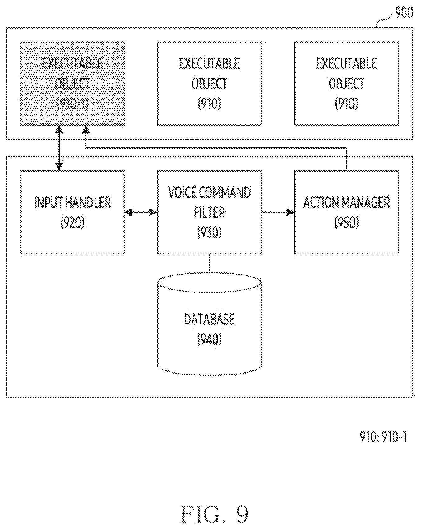 Patent US12614550 Figure 12 – Electronic device, method, and non-transitory computer readable storage medium controlling executable object based on voice signal