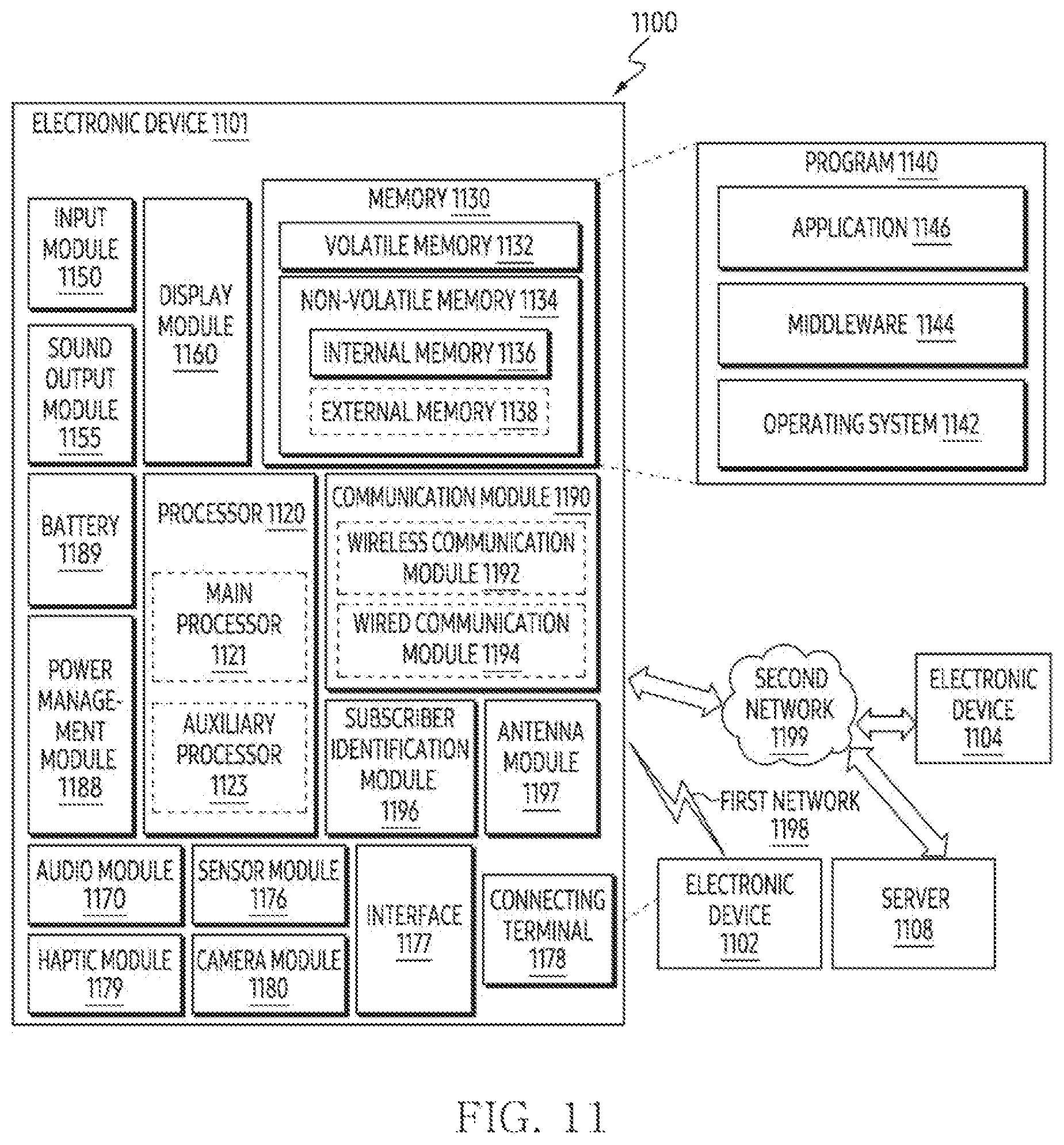 Patent US12614550 Figure 14 – Electronic device, method, and non-transitory computer readable storage medium controlling executable object based on voice signal