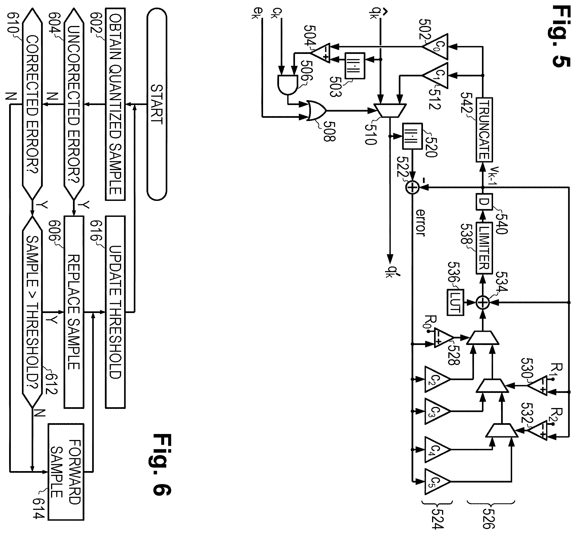 Patent US12614554 Figure 3 – Error correction overwrite for audio artifact reduction